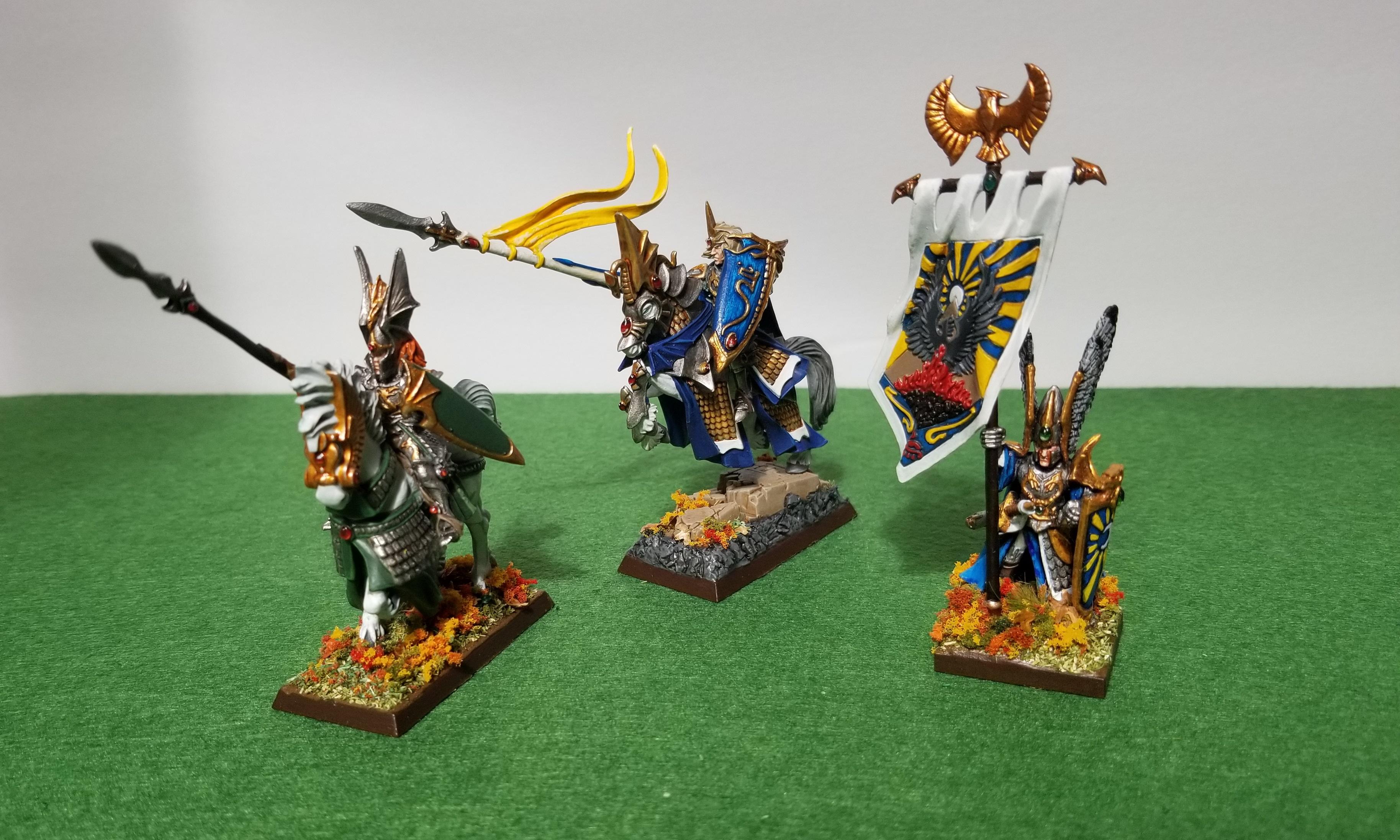 Banner, Hero, High Elves, Lord, Noble