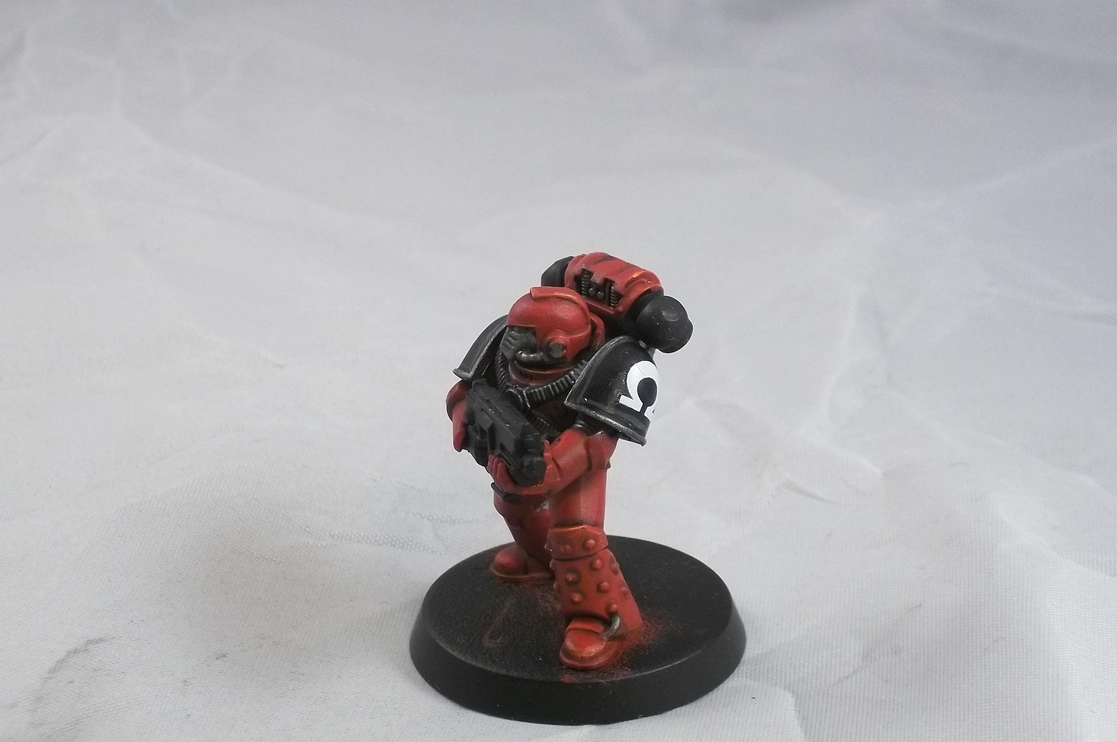 Brothers Penitent, Devastator, Mk Iv, Red, Space Marines
