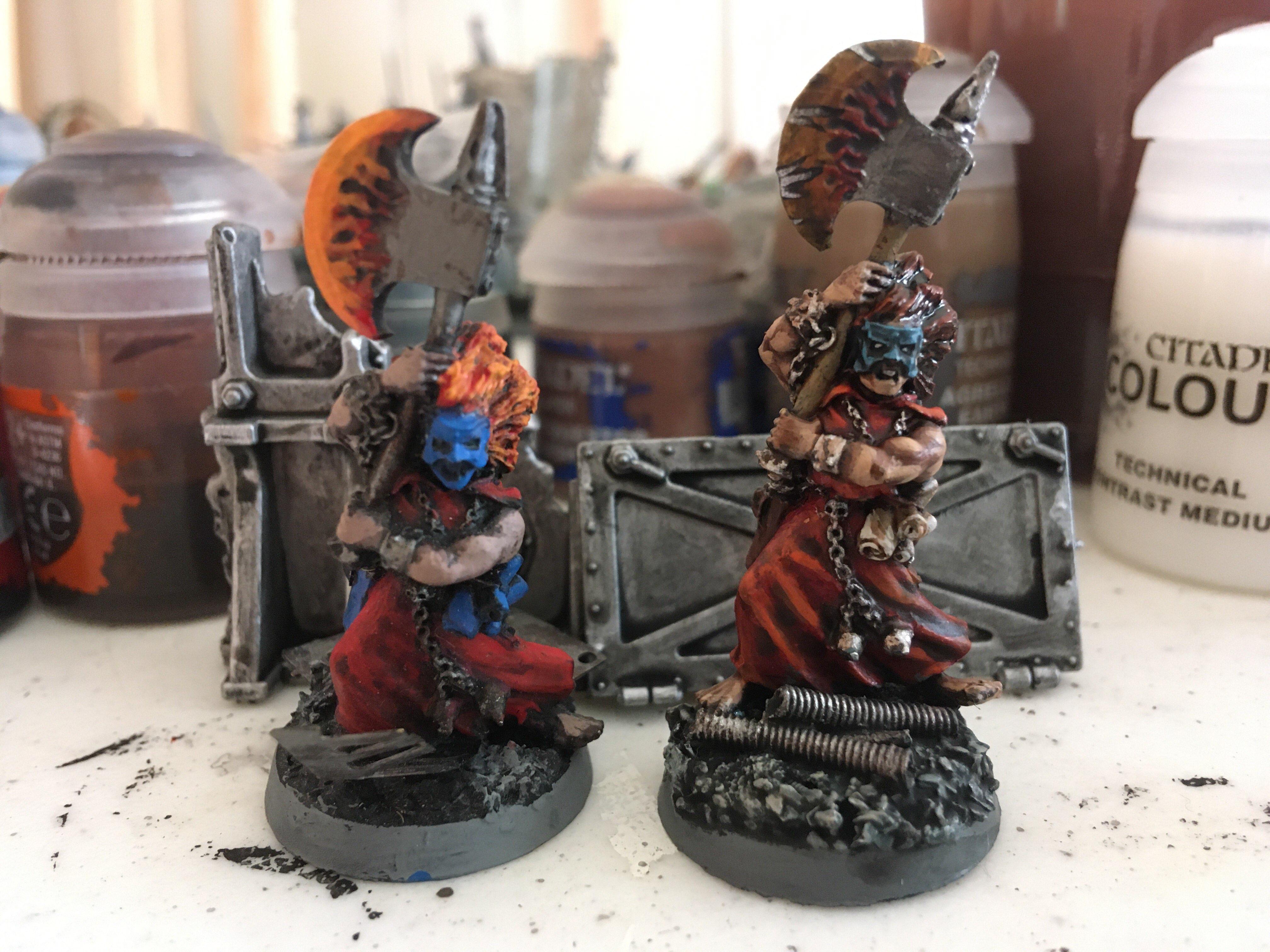 Axe, Gang, Imperial Cult, Necromunda, Redemptionists, Skirmish, Warhammer 40,000, Zealots