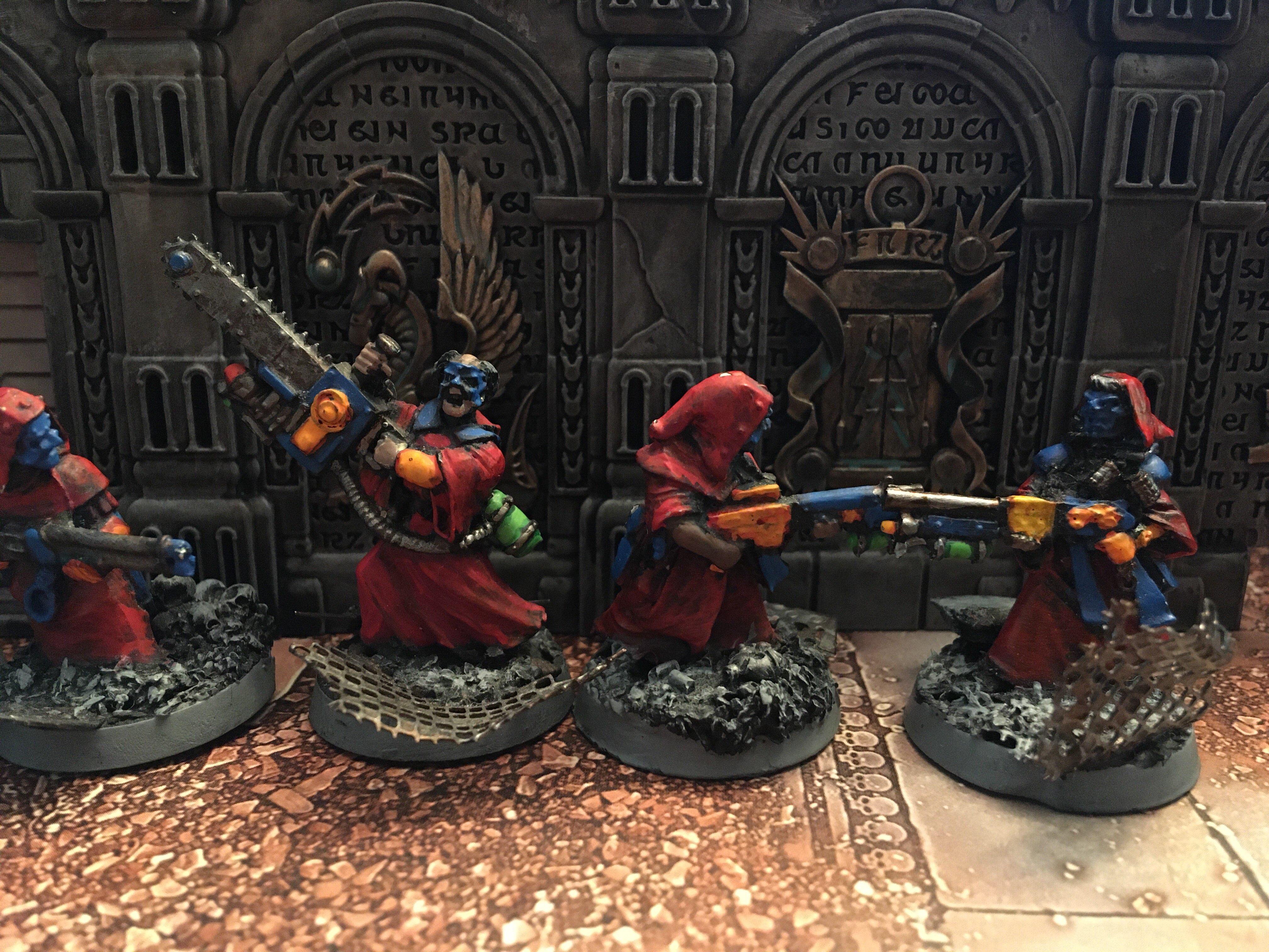 Axe, Gang, Imperial Cult, Necromunda, Redemptionists, Skirmish, Warhammer 40,000, Zealots