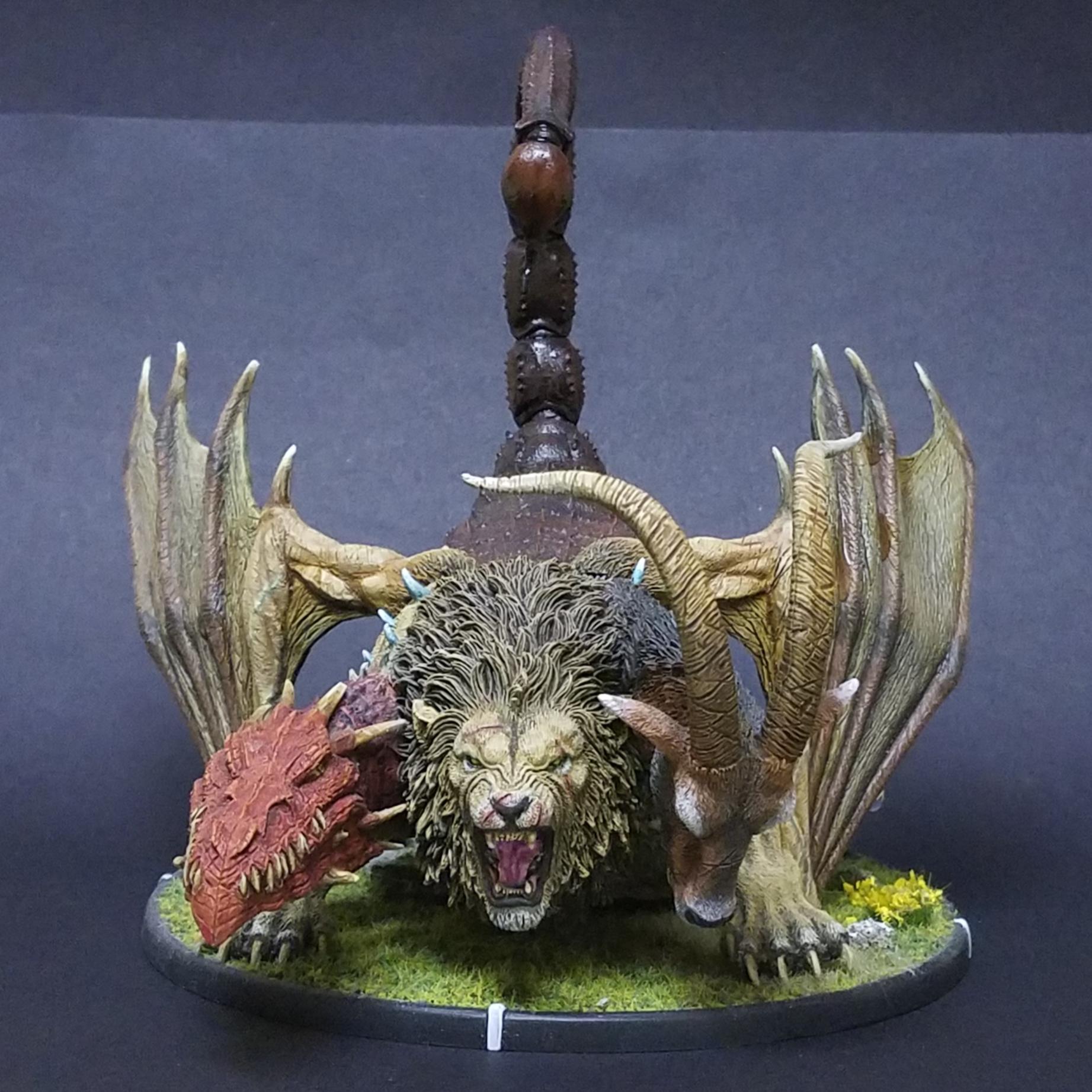 Chimera, Darklands, Mierce, Monster