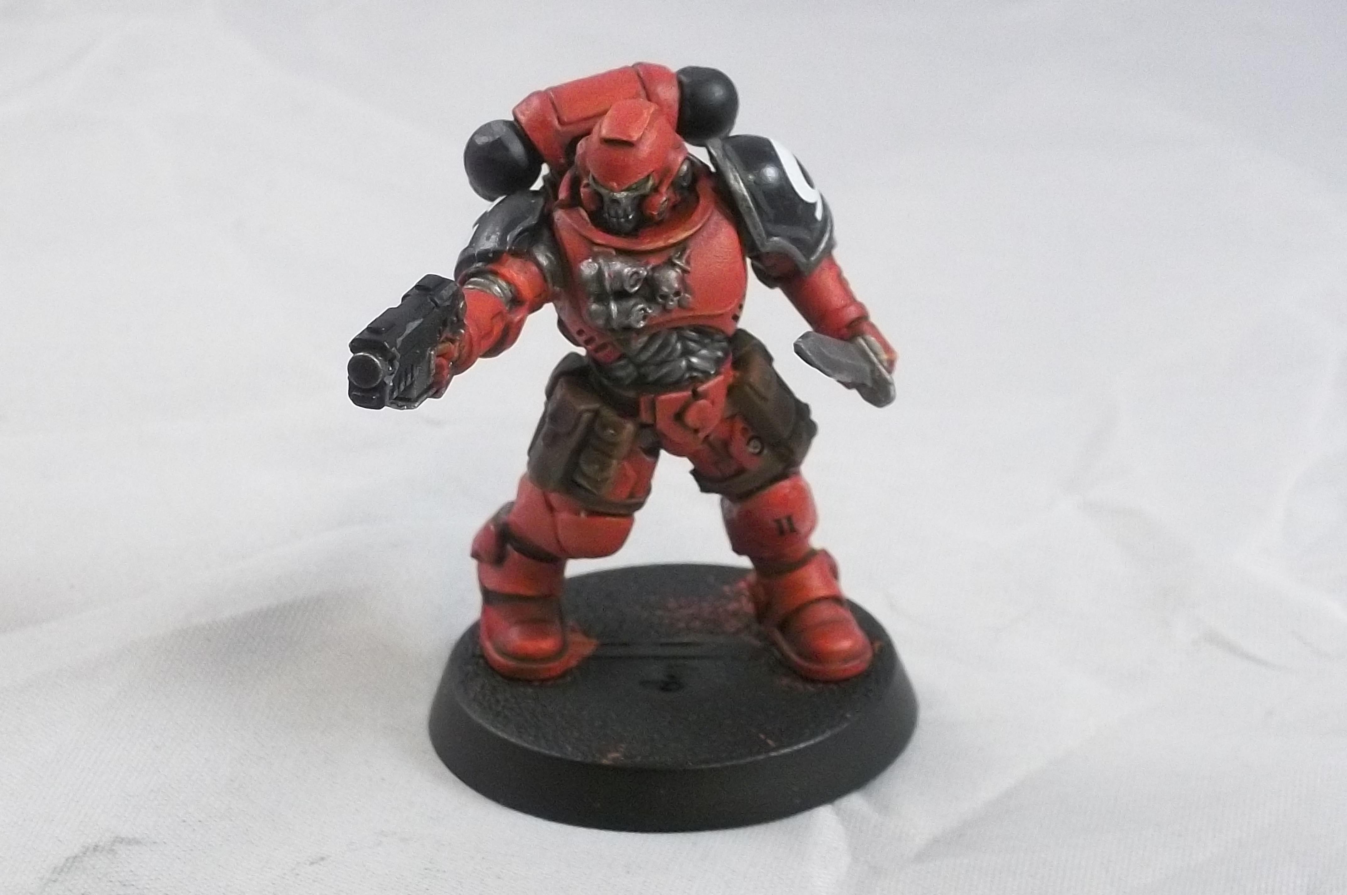 Brothers Penitent, Homebrew, Primaris, Red, Reiver, Space Marines