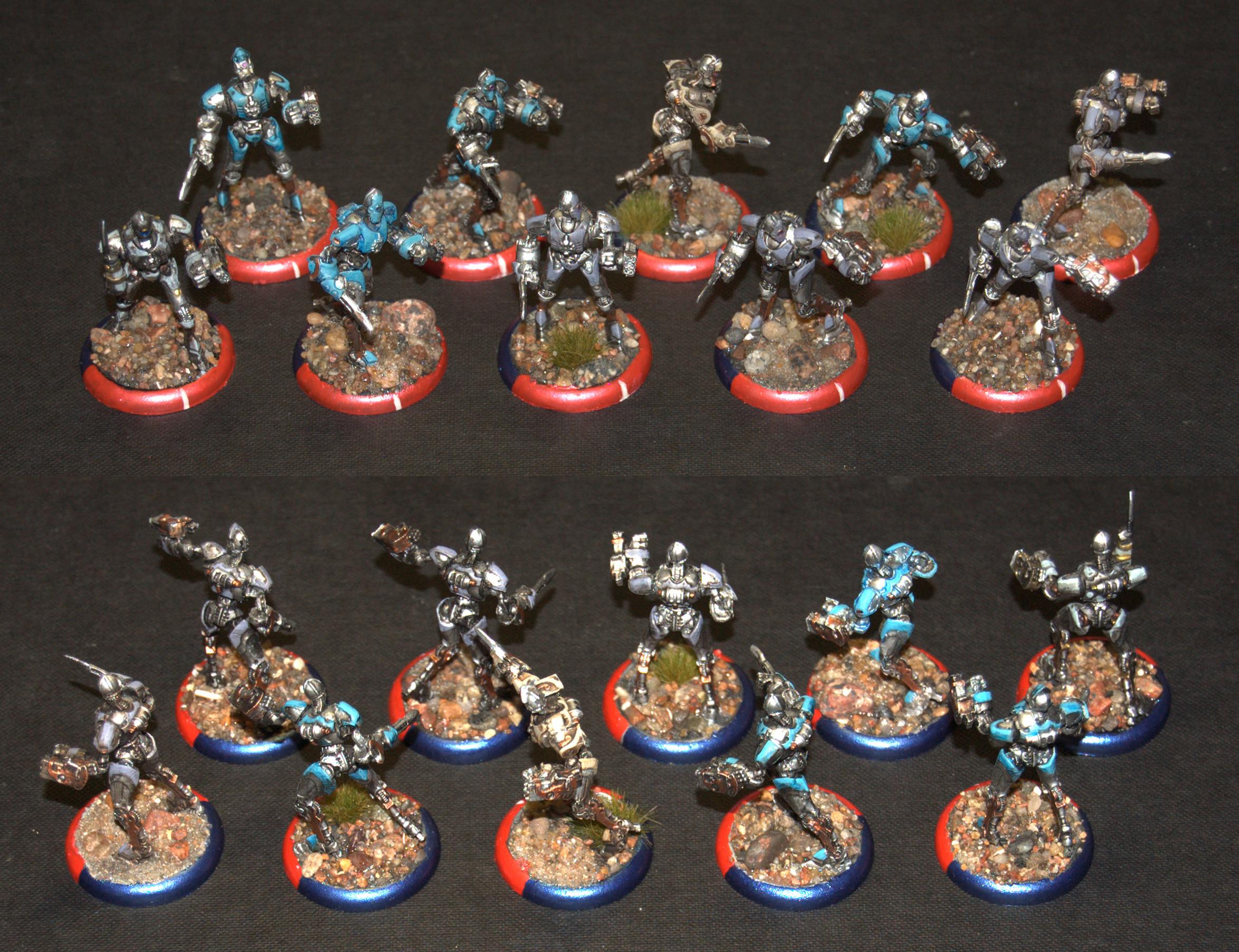 Convergence Of Cyriss, Infantry, Privateer Press, Unit, Warmachine