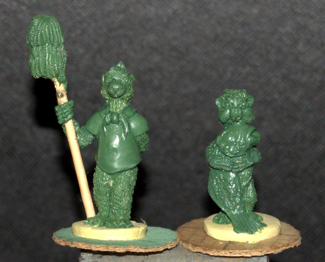 54 Mm, Sculpting, Werebeasts