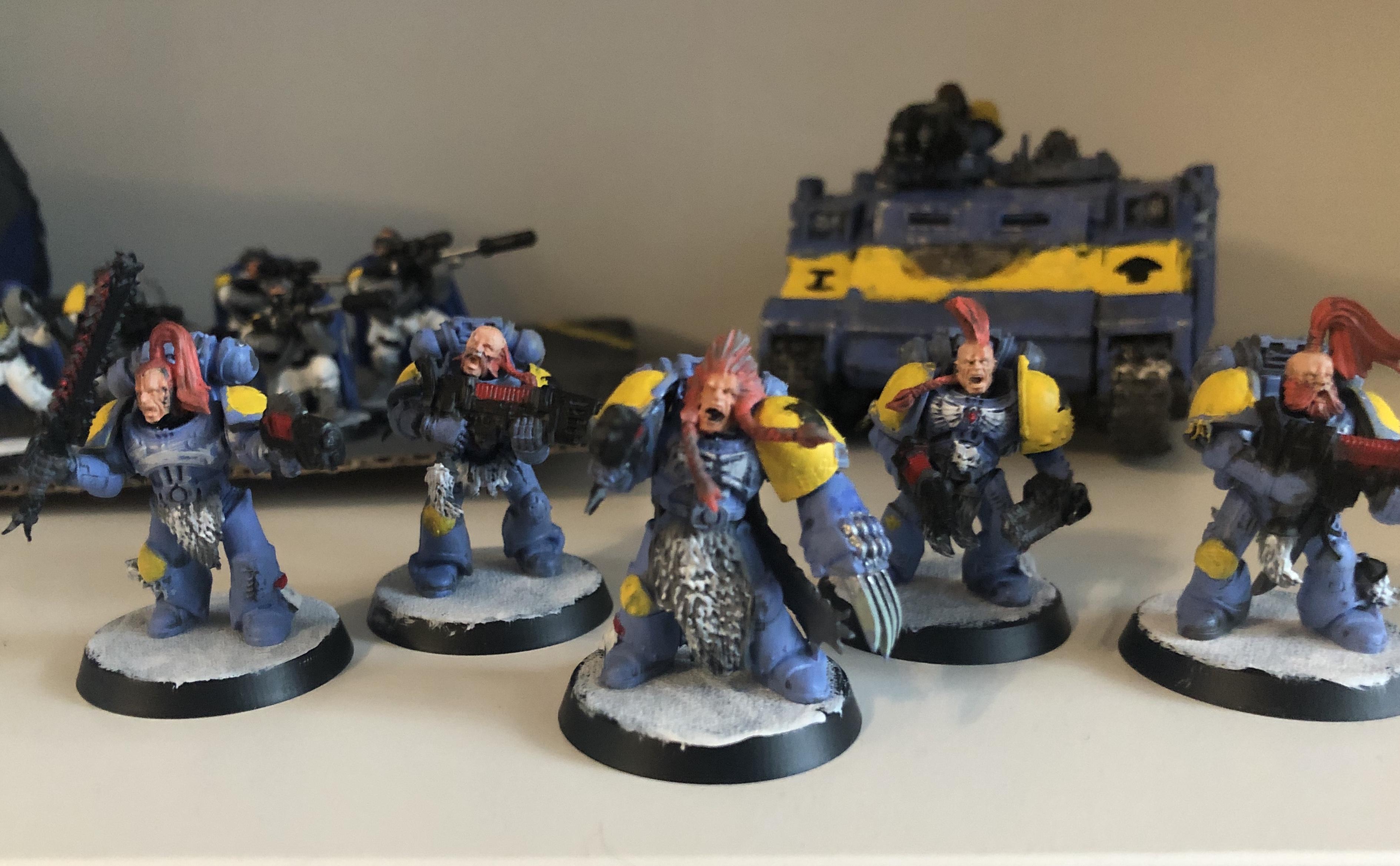 Plasma squad of Wolf Guards 