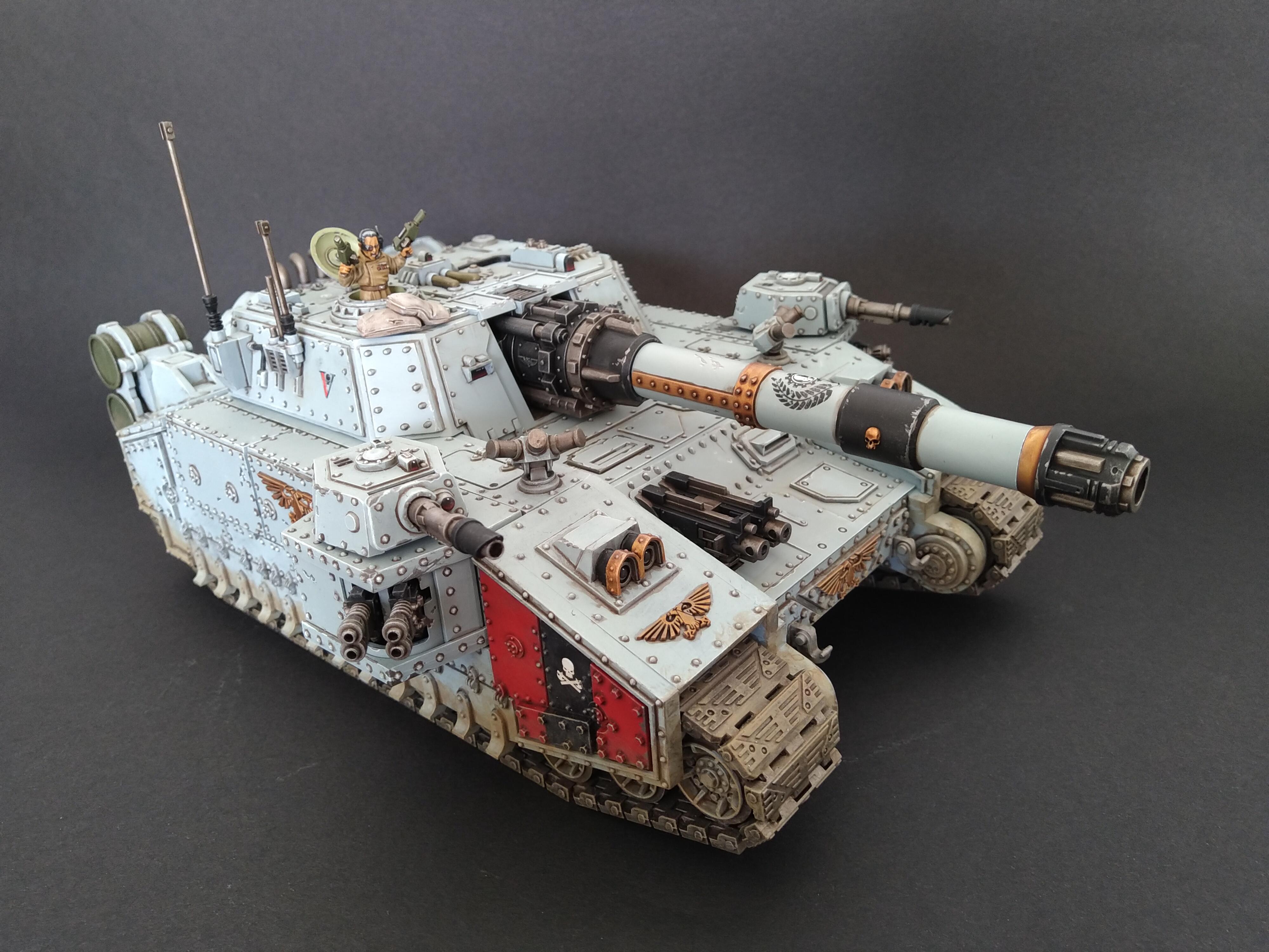 Astra Militarum, Baneblade, Doomhammer, Grey, Magnet, Magnetised, Shadowsword, Warhammer 40,000