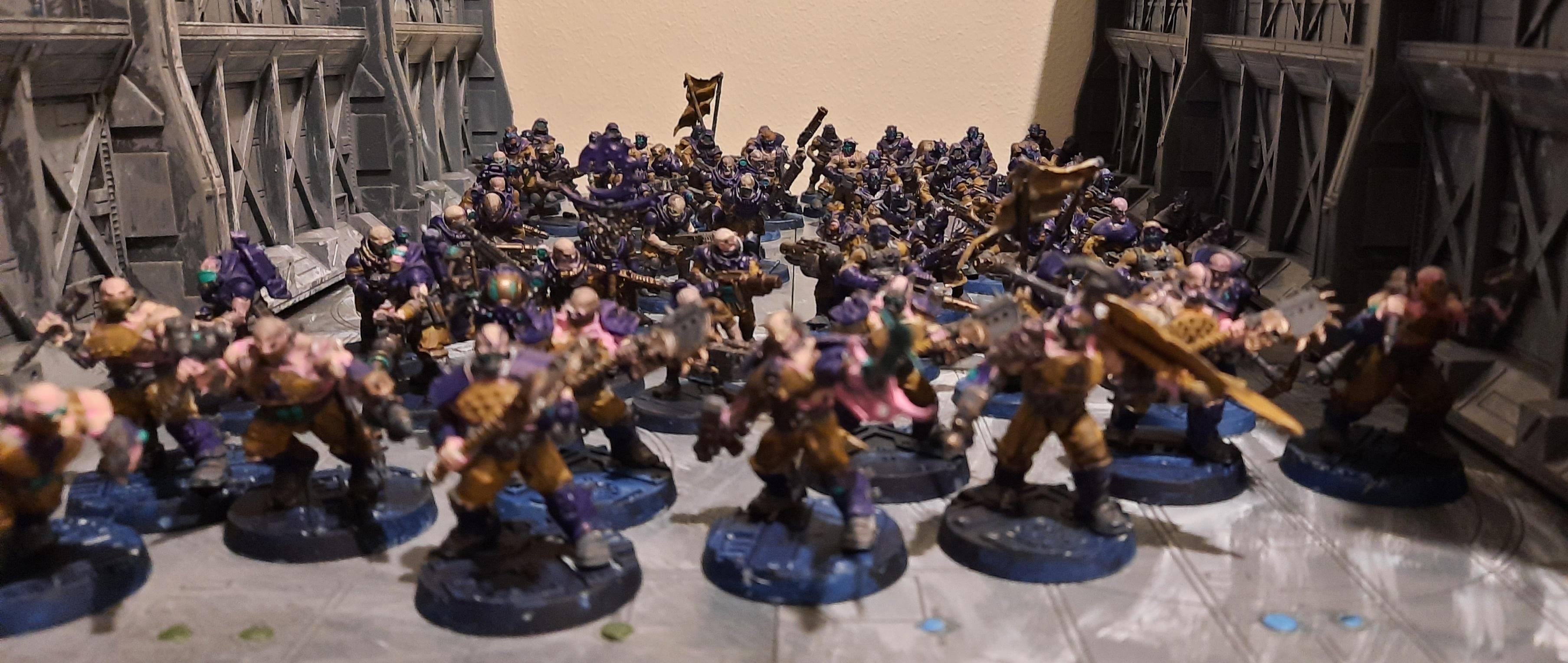 Army, Chaos, Cultist, Genestealer Cult