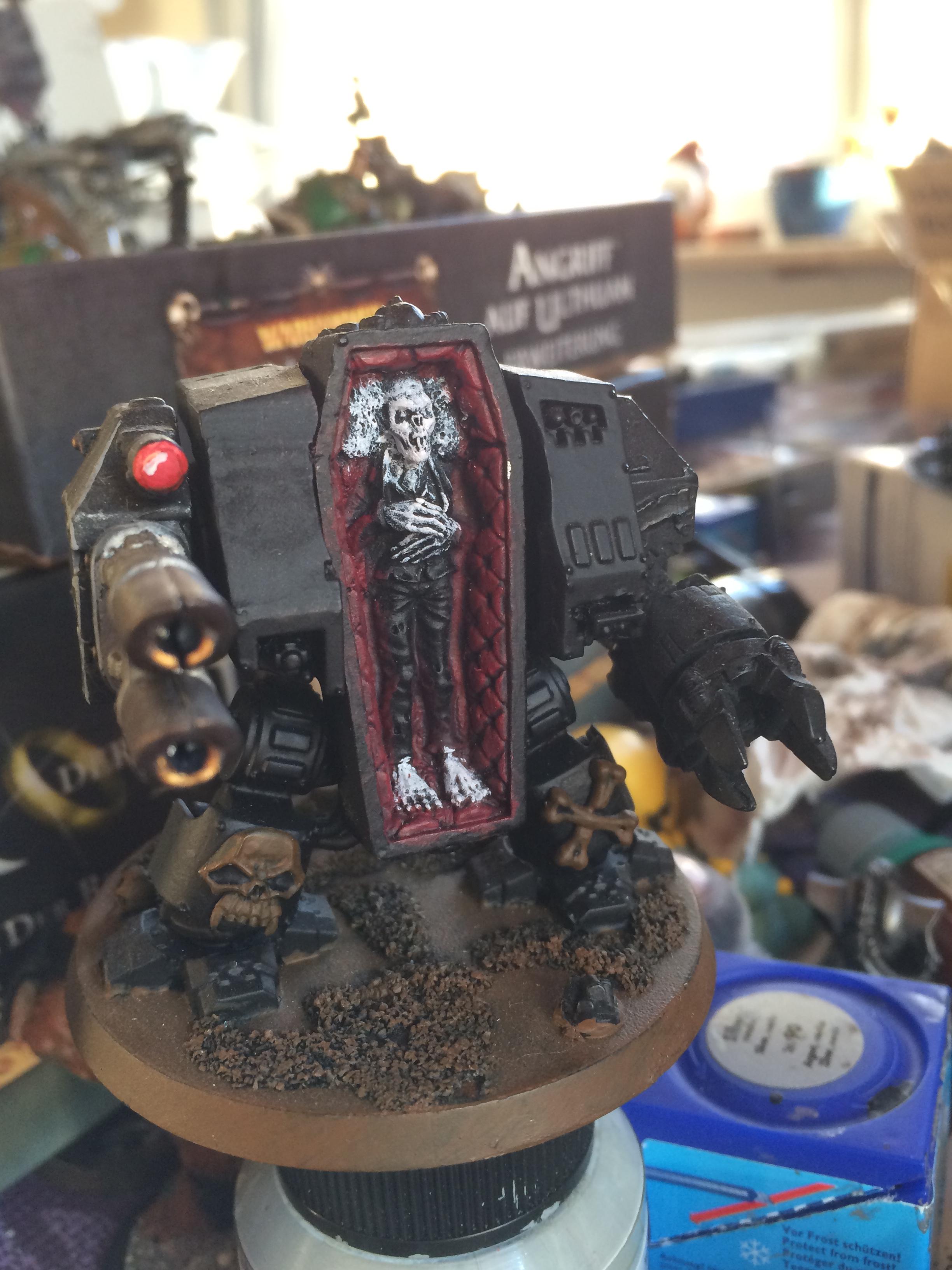 Blood Angels, Coffin, Dreadnought, Hellbrute, Vampire