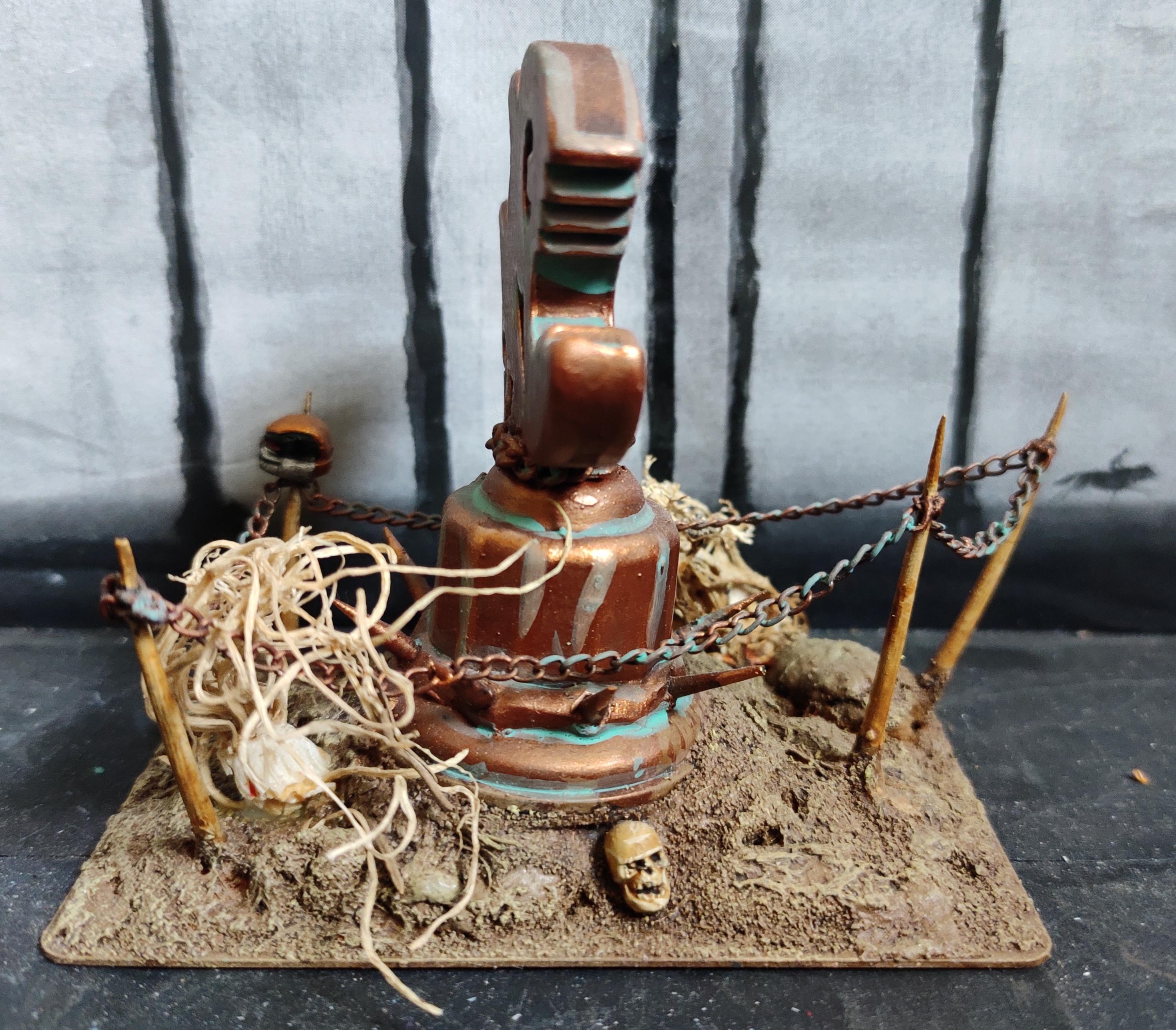 Bottle Opener, Chain, Chaos, Fish, Idol, Scratch Build, Spikes, Terrain