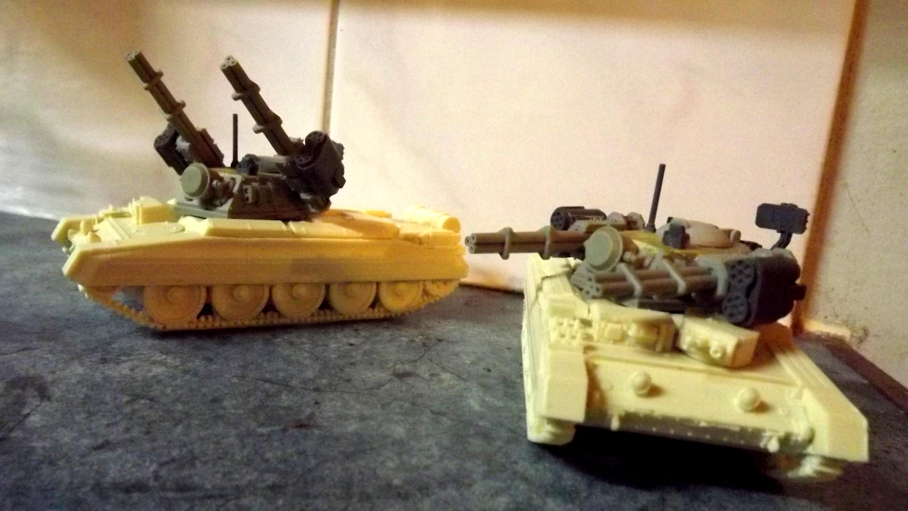 Blitzkrieg Miniatures, Conversion, Crusader, Maxmini, Ramschackle Games