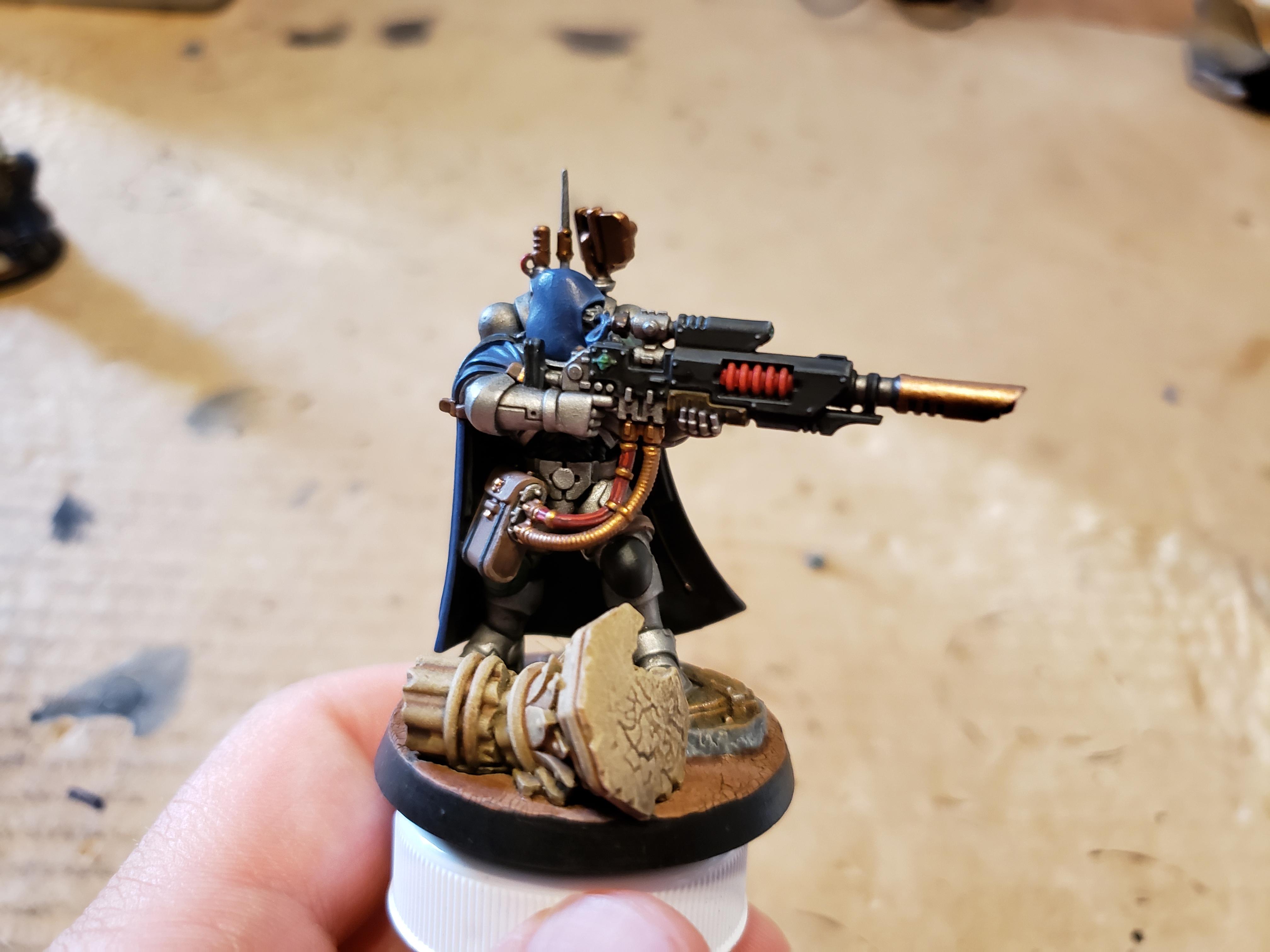 Camo Cloak, Doom Legion, Eliminators, Las Fusil, Primaris, Space Marines