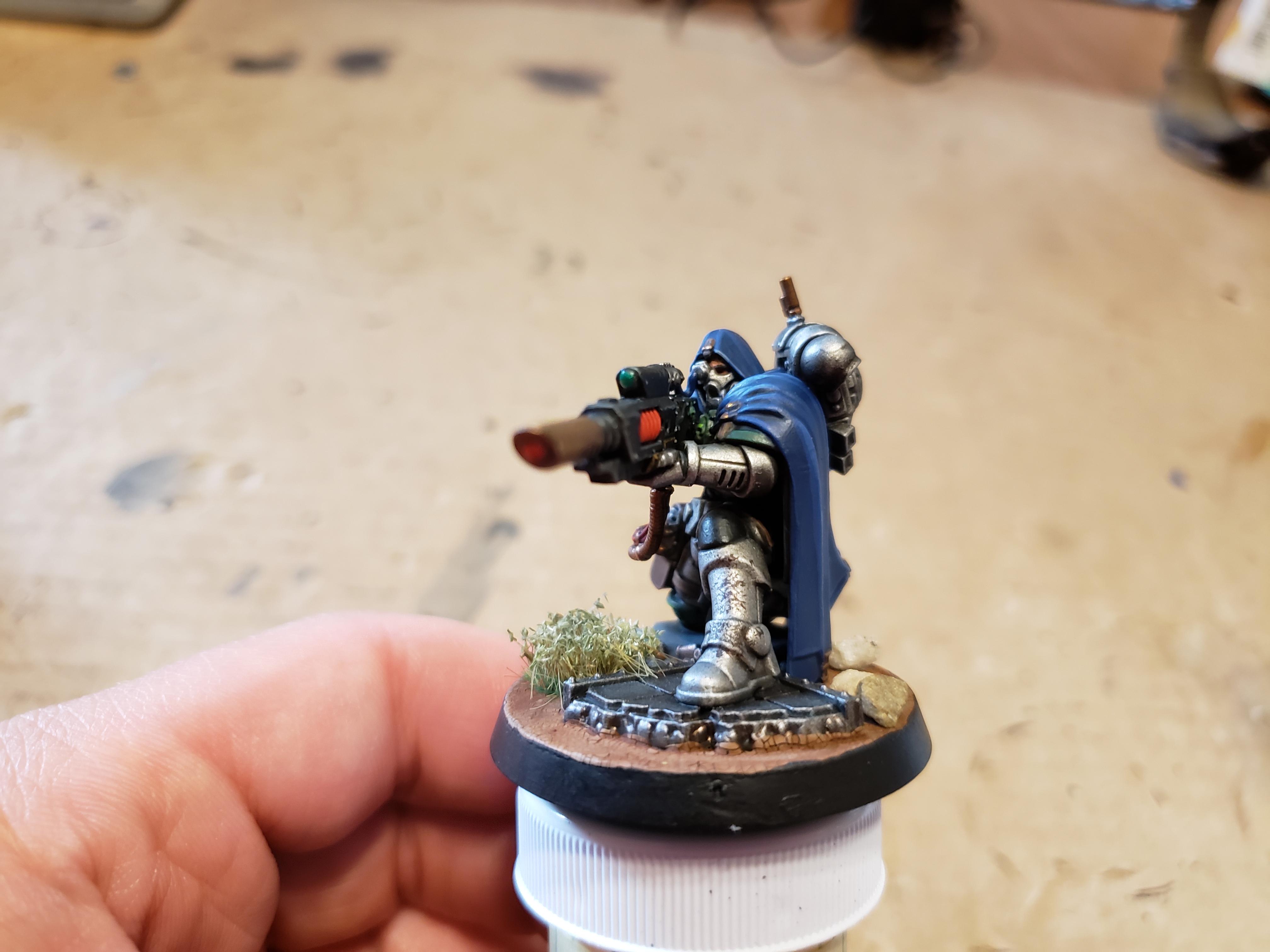 Camo Cloak, Doom Legion, Eliminators, Las Fusil, Primaris, Space Marines