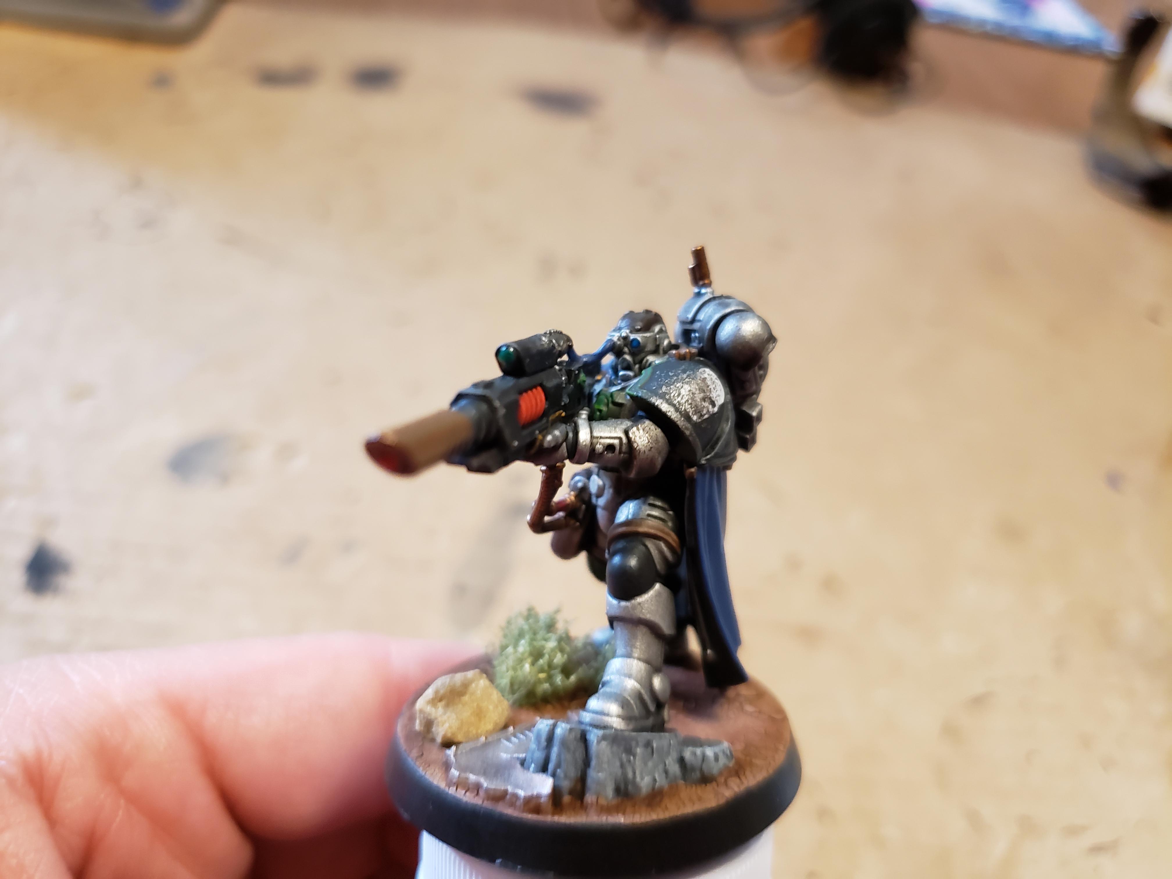 Camo Cloak, Doom Legion, Eliminators, Las Fusil, Primaris, Space Marines