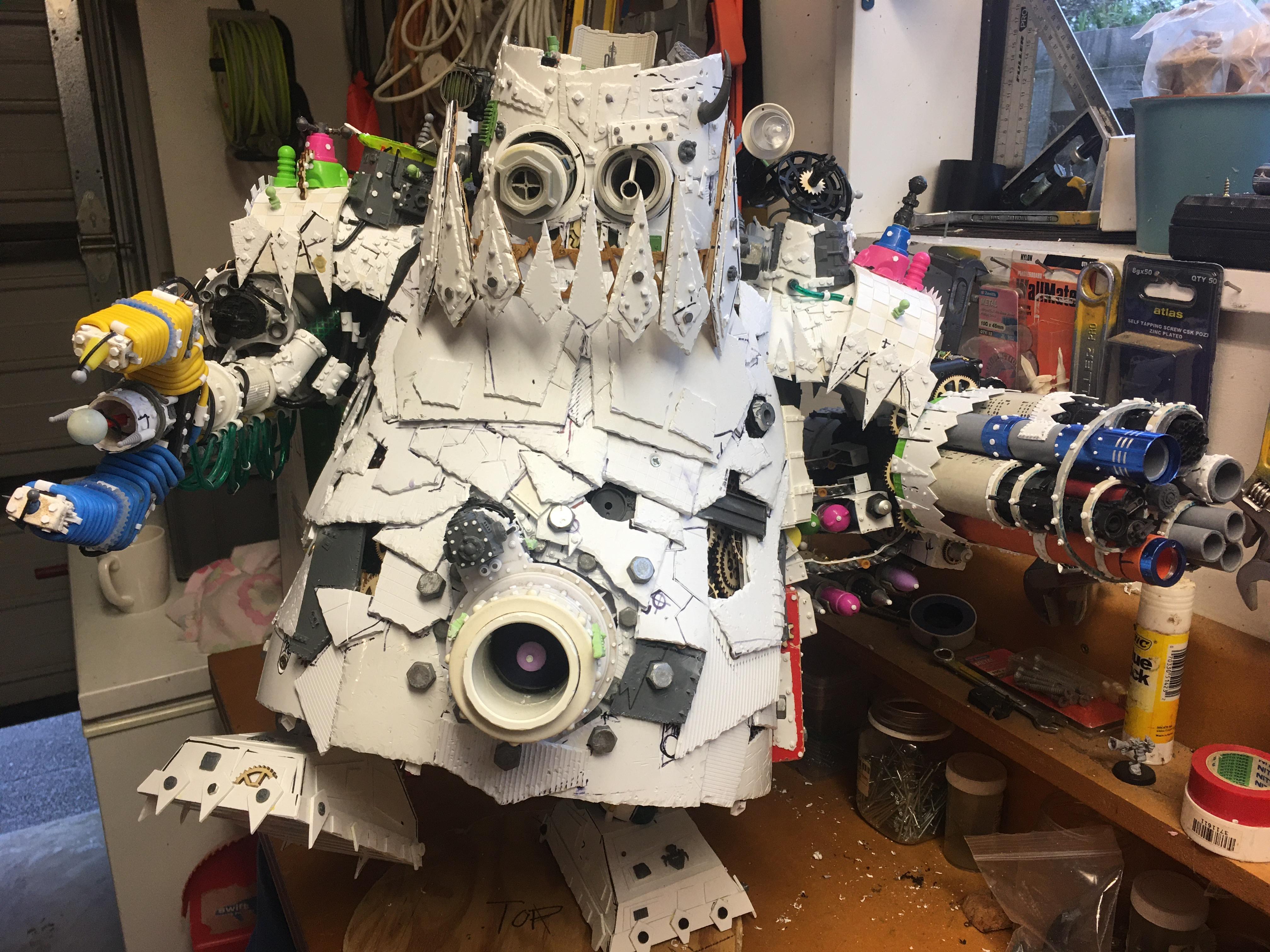 Orks, Scratch Build, Stompa