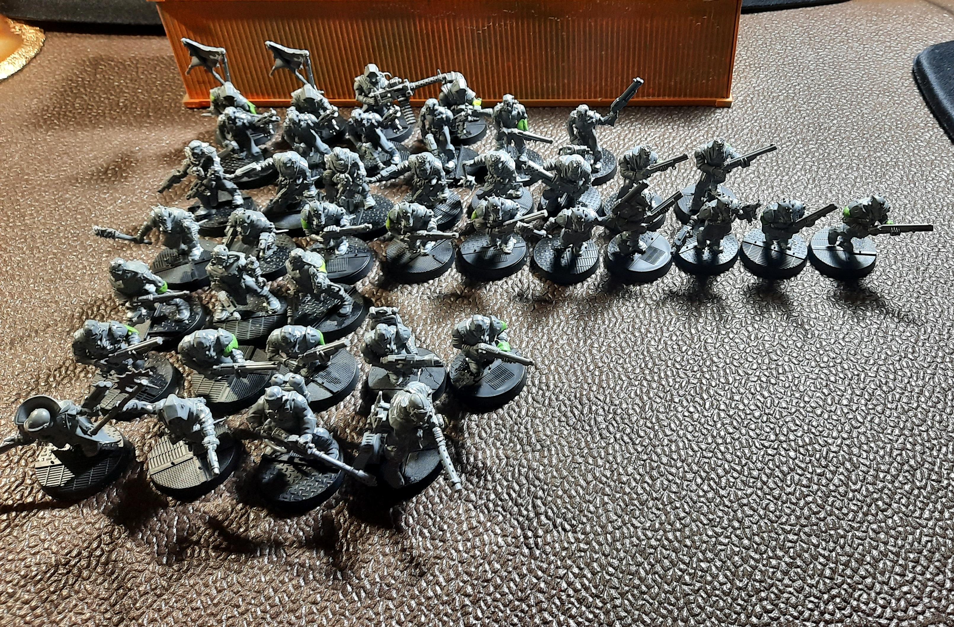 Chaos, Conversion, Cultists, Cut, Genestealer, Shotgun, Work In Progress