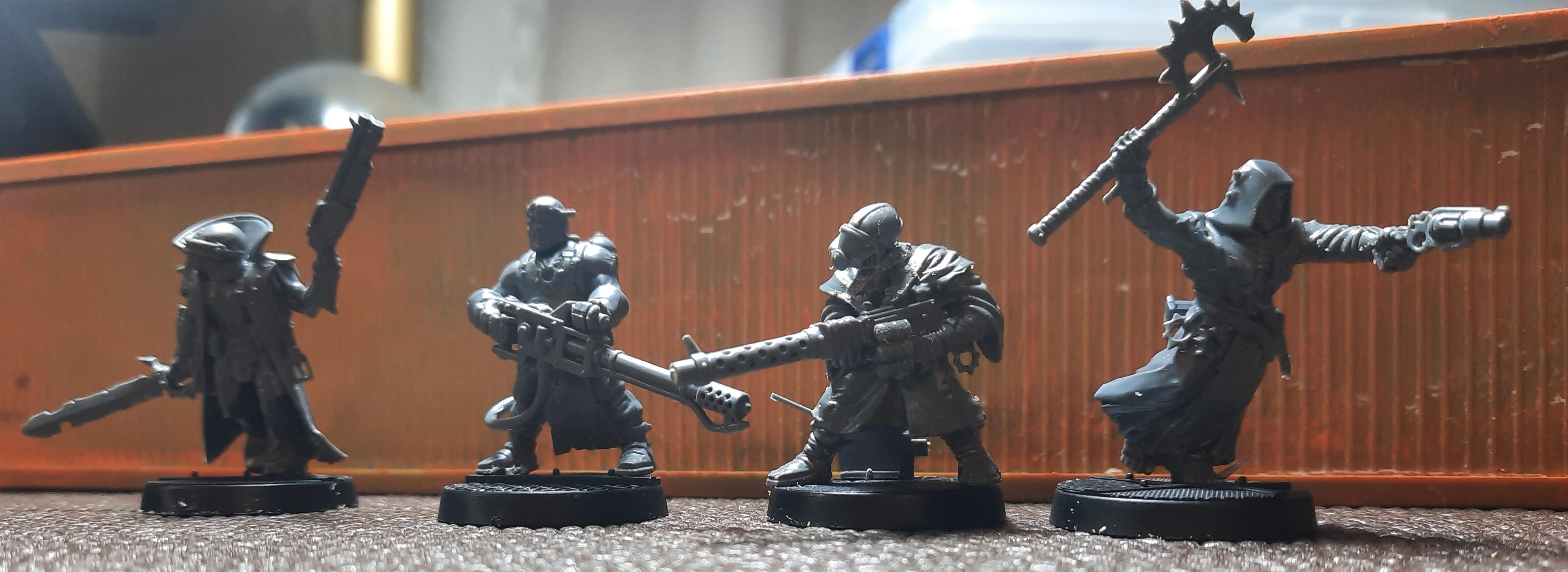 Chaos, Conversion, Cultists, Cut, Genestealer, Shotgun, Work In Progress