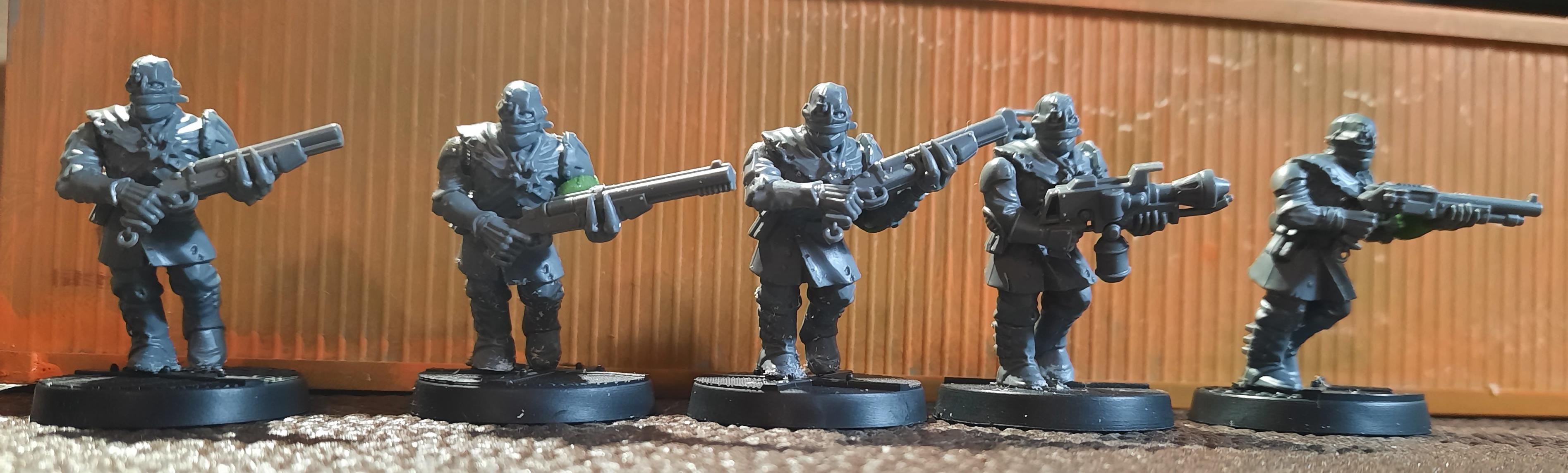 Chaos, Conversion, Cultists, Cut, Genestealer, Shotgun, Work In Progress