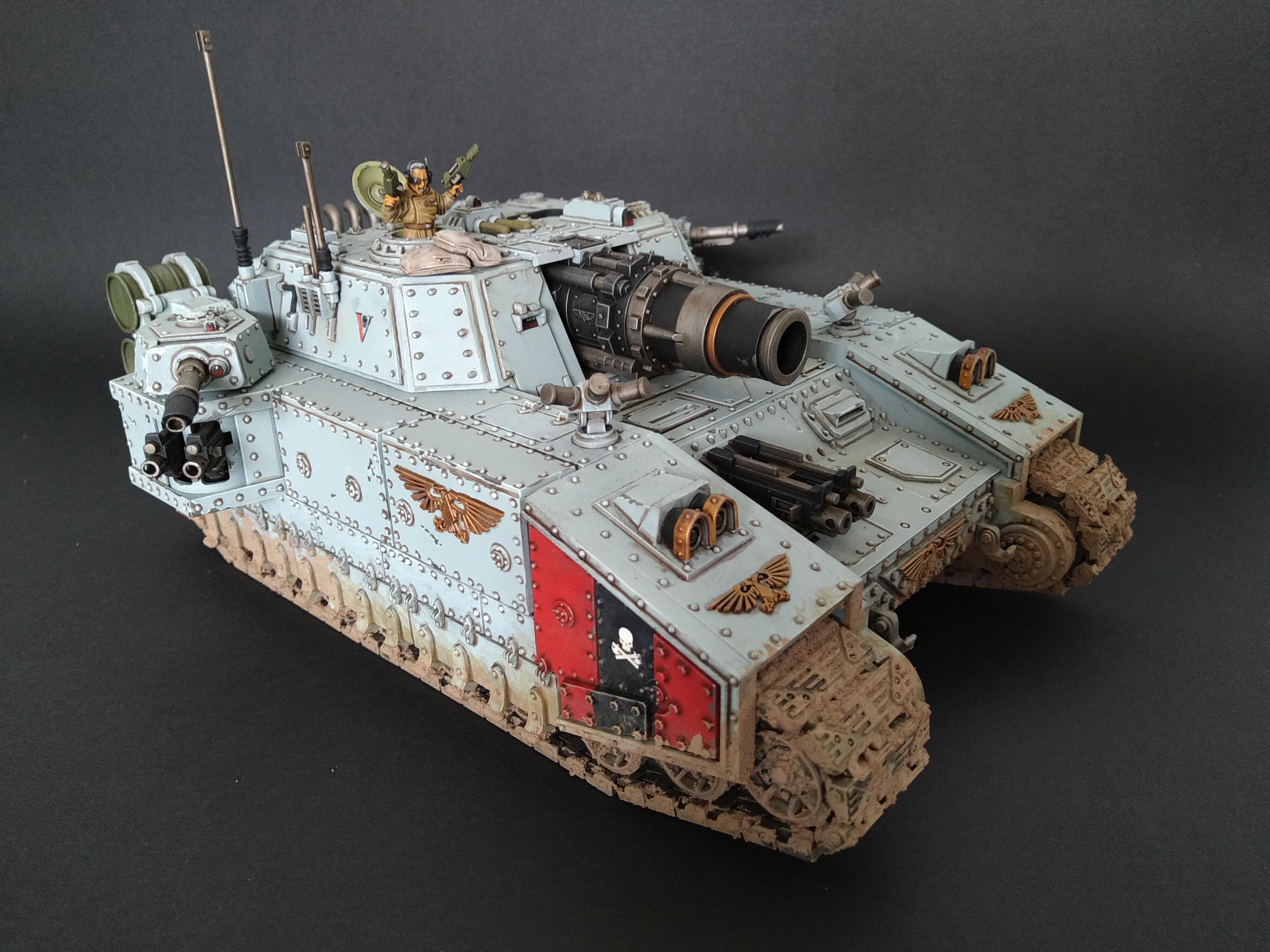 Am, Astra Militarum, Baneblade, Grey, Magnet, Magnetised, Stormsword, Tank, Warhammer 40,000