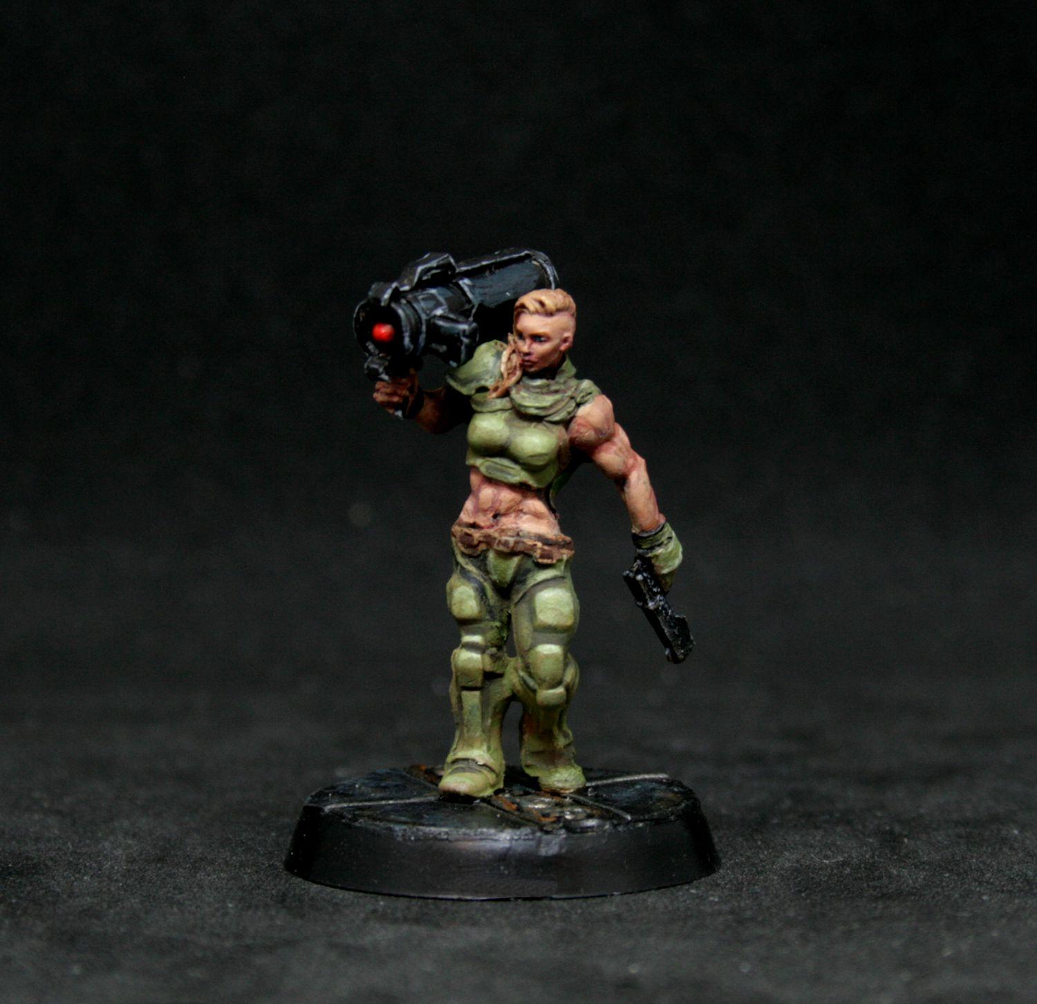Alienhunter, Catachan, Conversion, Junglefighter