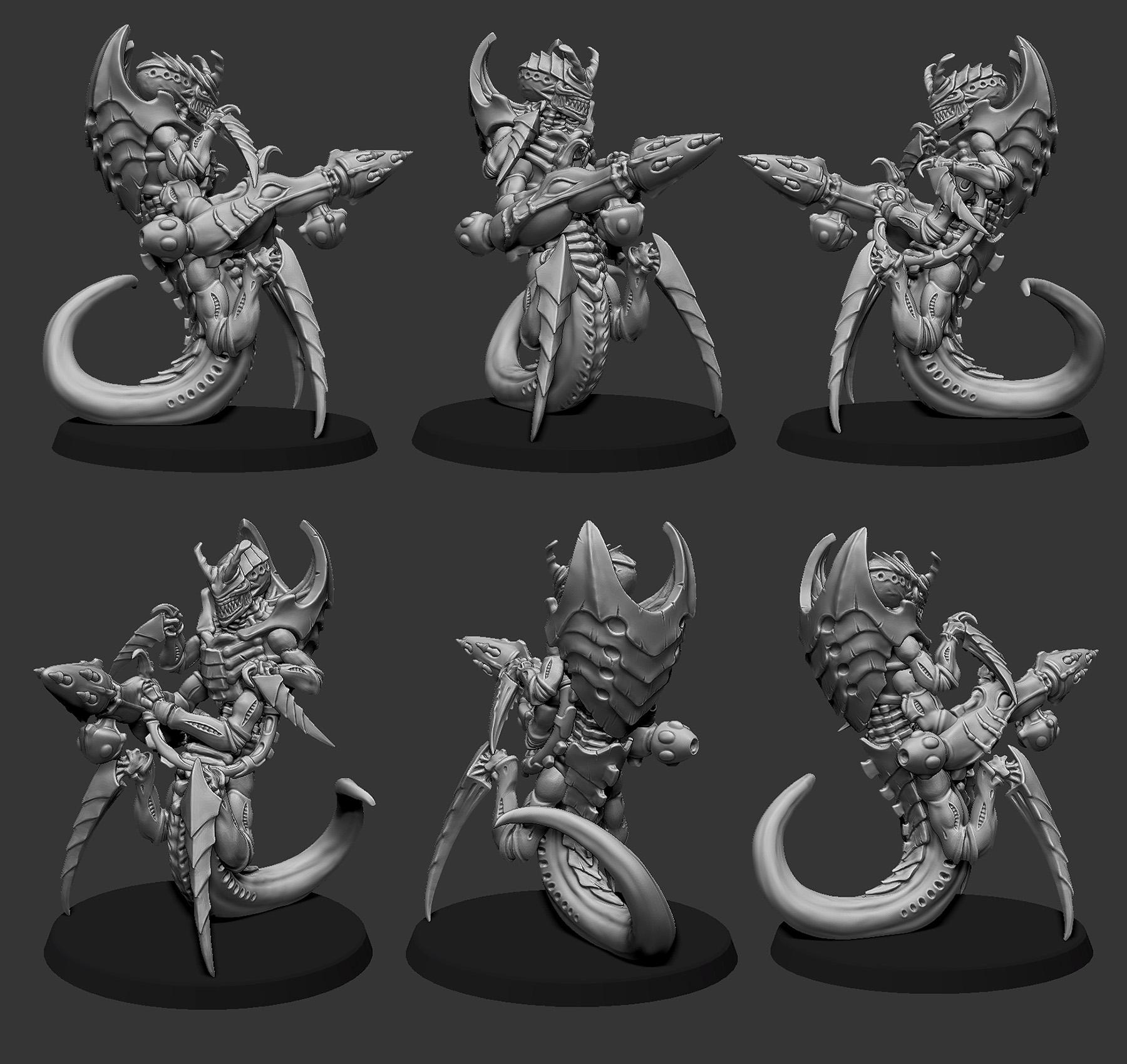 3d, Hive Guard, Tyranids