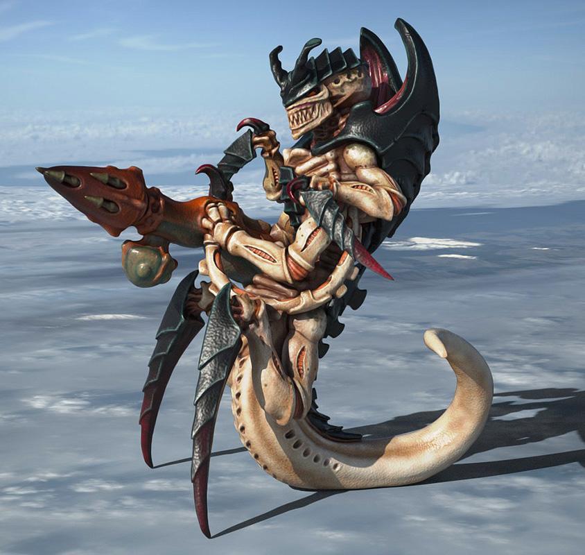 Tyranids, Custom HIve Guard Render