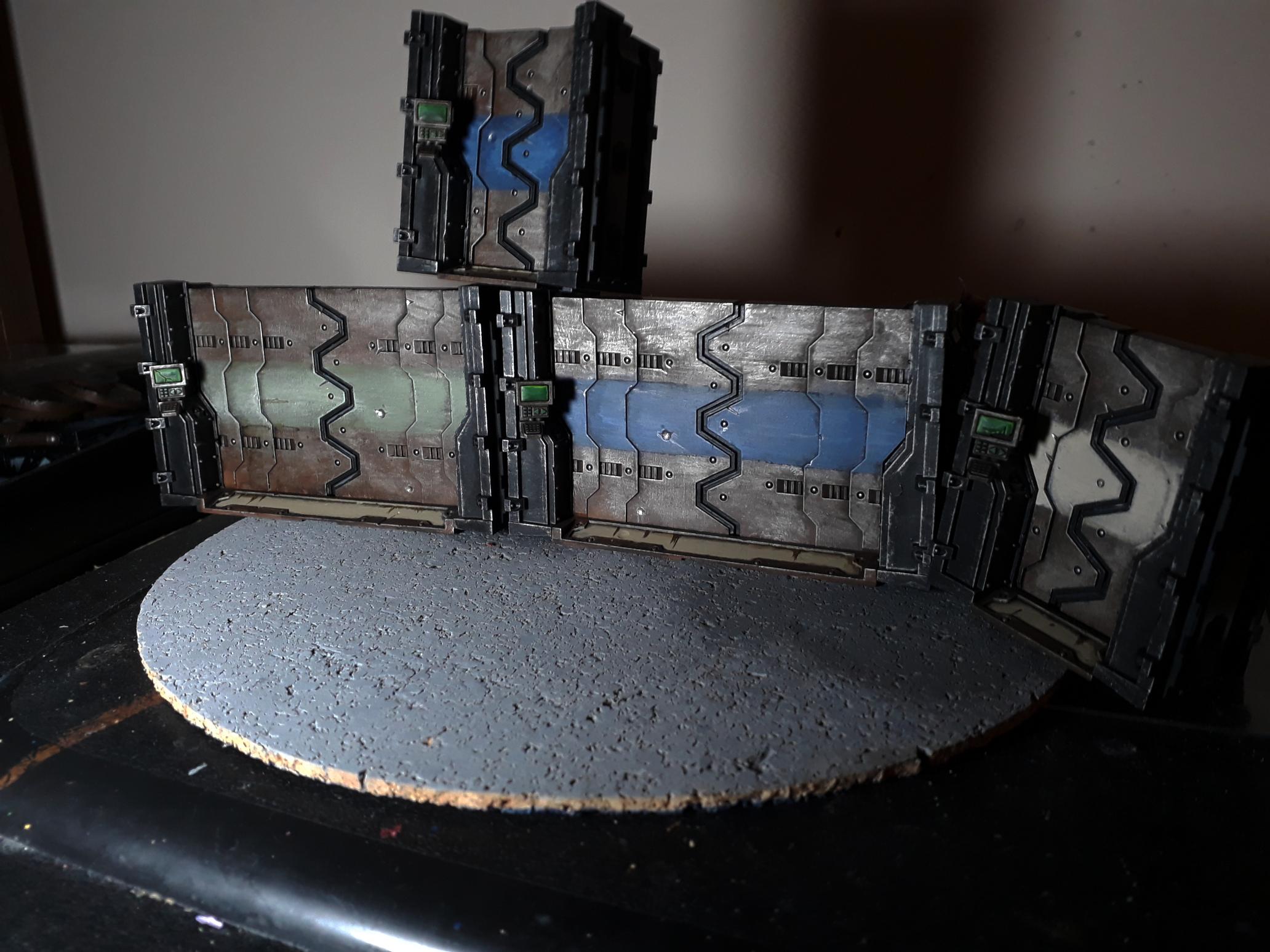 Door, Mortalis, N17, Necromunda, Terrain, Zone, Zone Mortalis