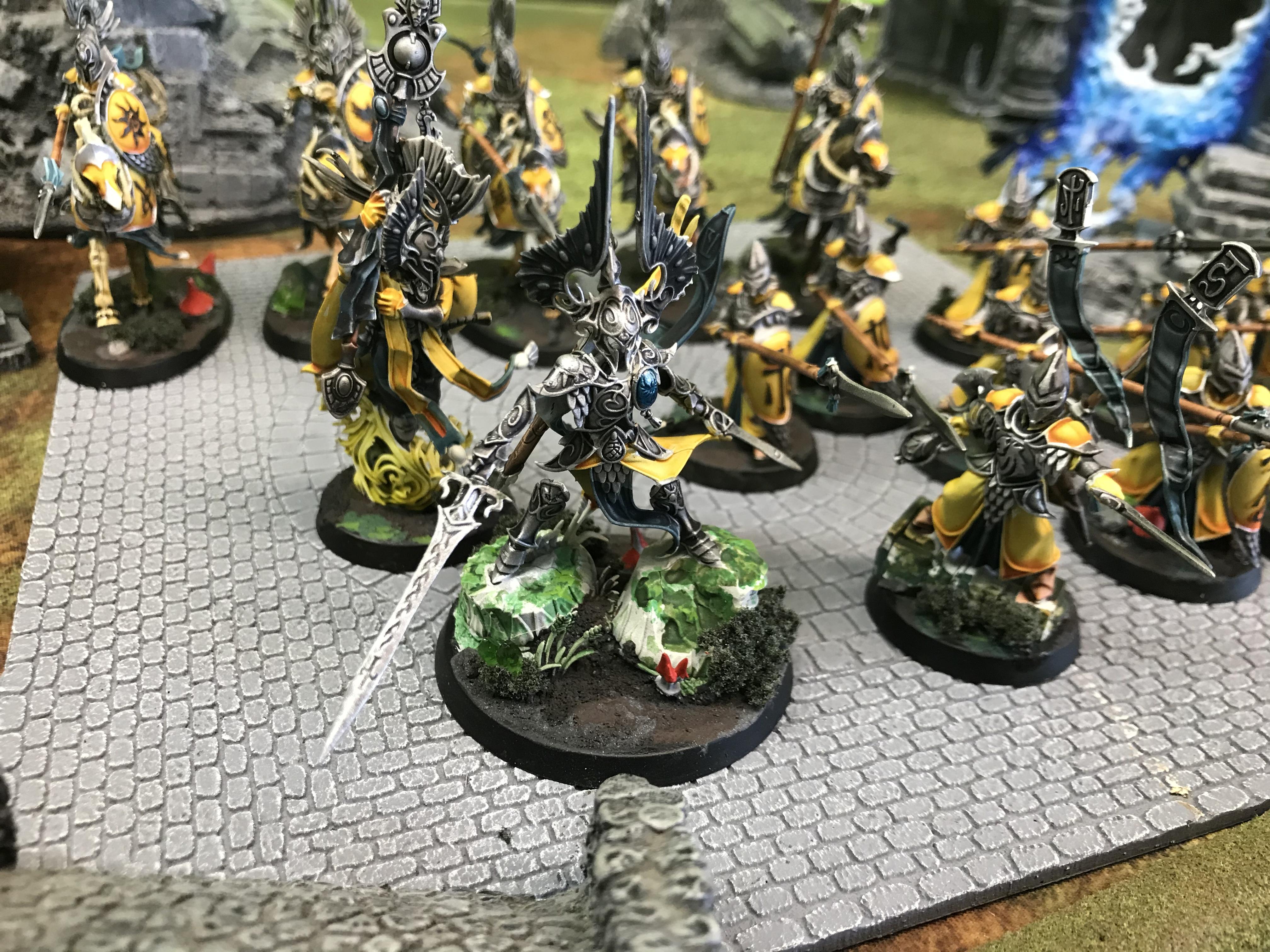 Aelf, Age Of Sigmar, Elves, Hysh, Lords, Lumineth, Realm, Realmlords, Yellow