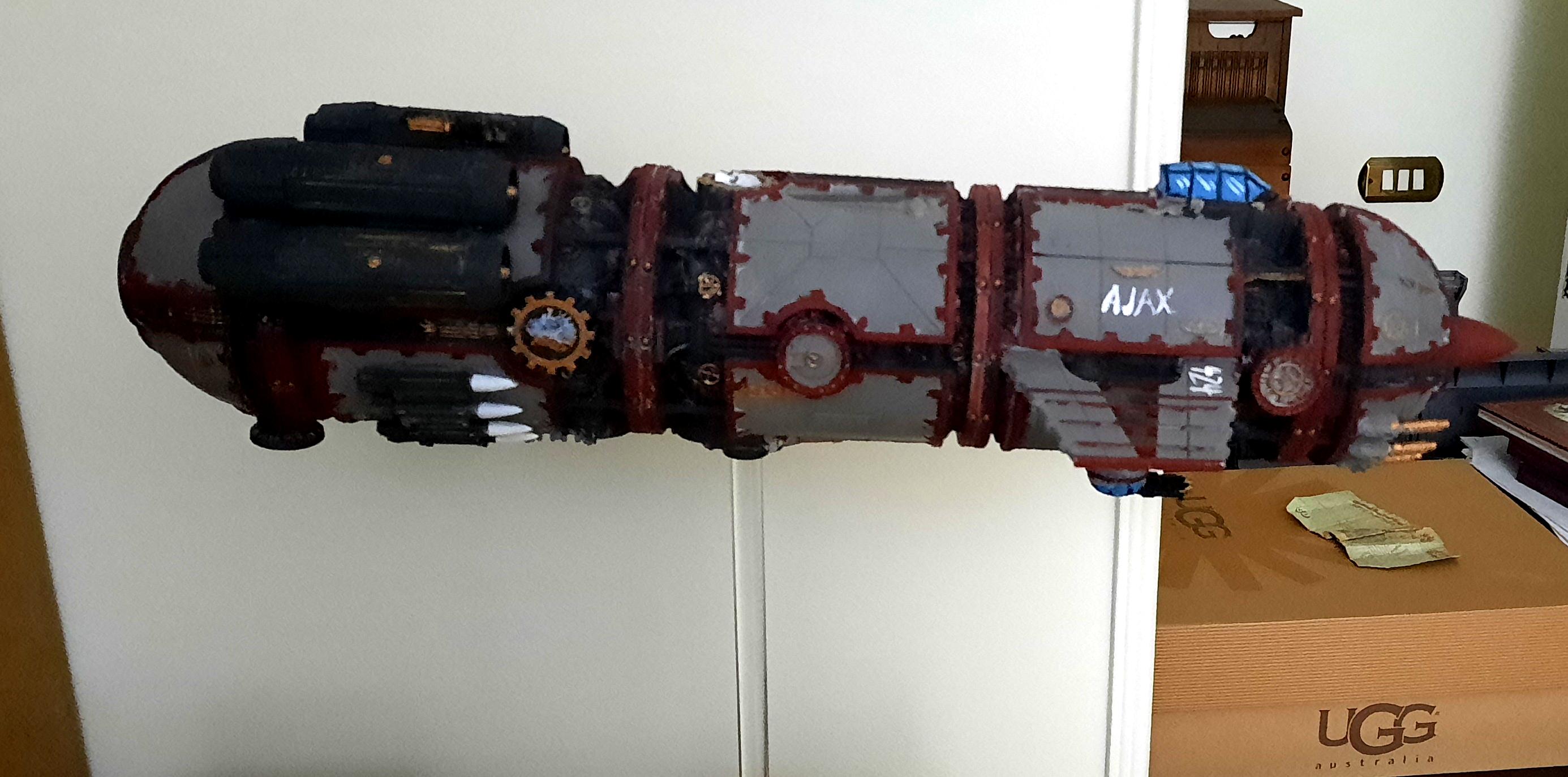 Bomber, Imperial Guard, Imperial Navy, Kit Bash, Maraurder, Scratch Build