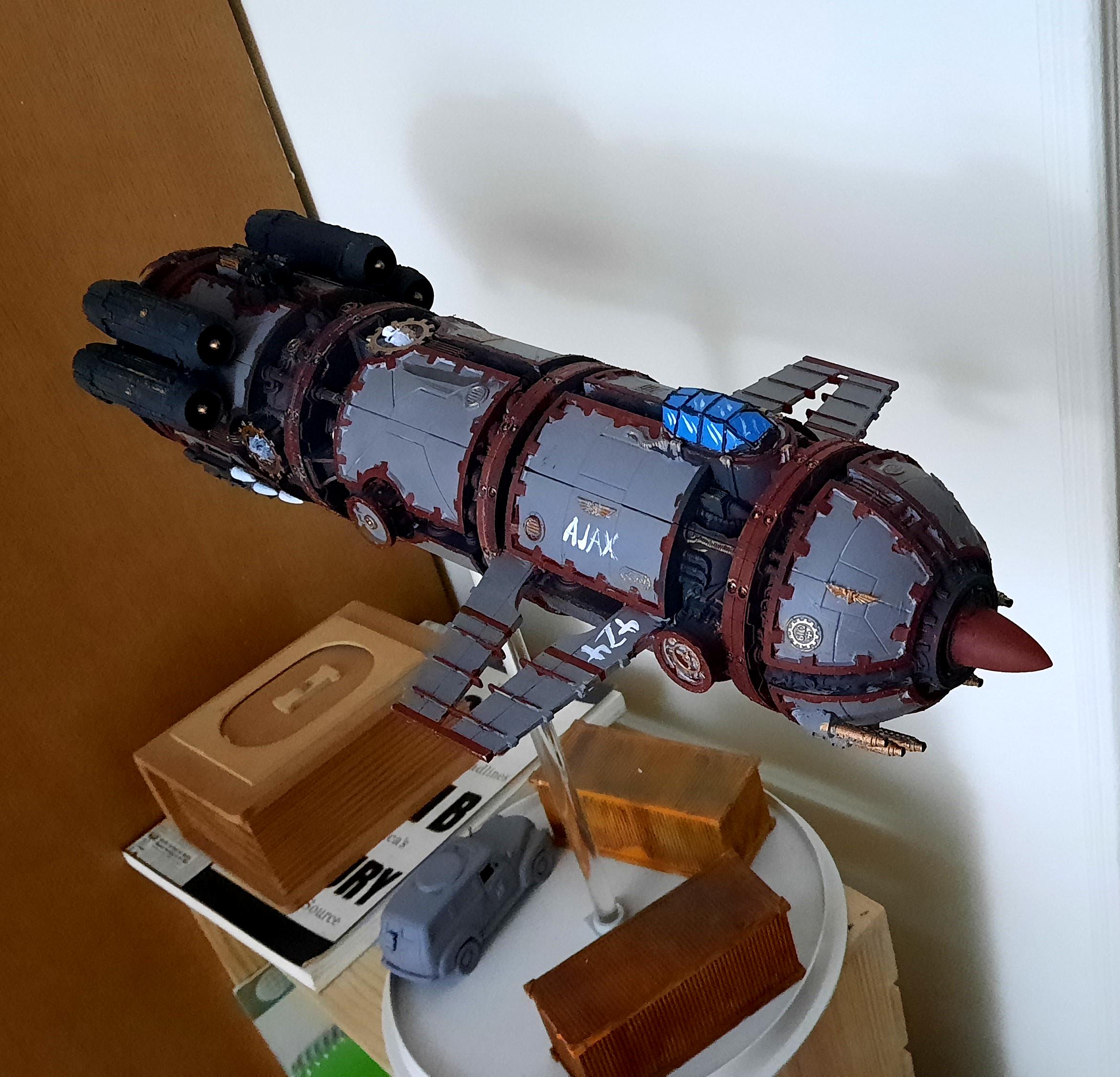 Bomber, Imperial Guard, Imperial Navy, Kit Bash, Maraurder, Scratch Build