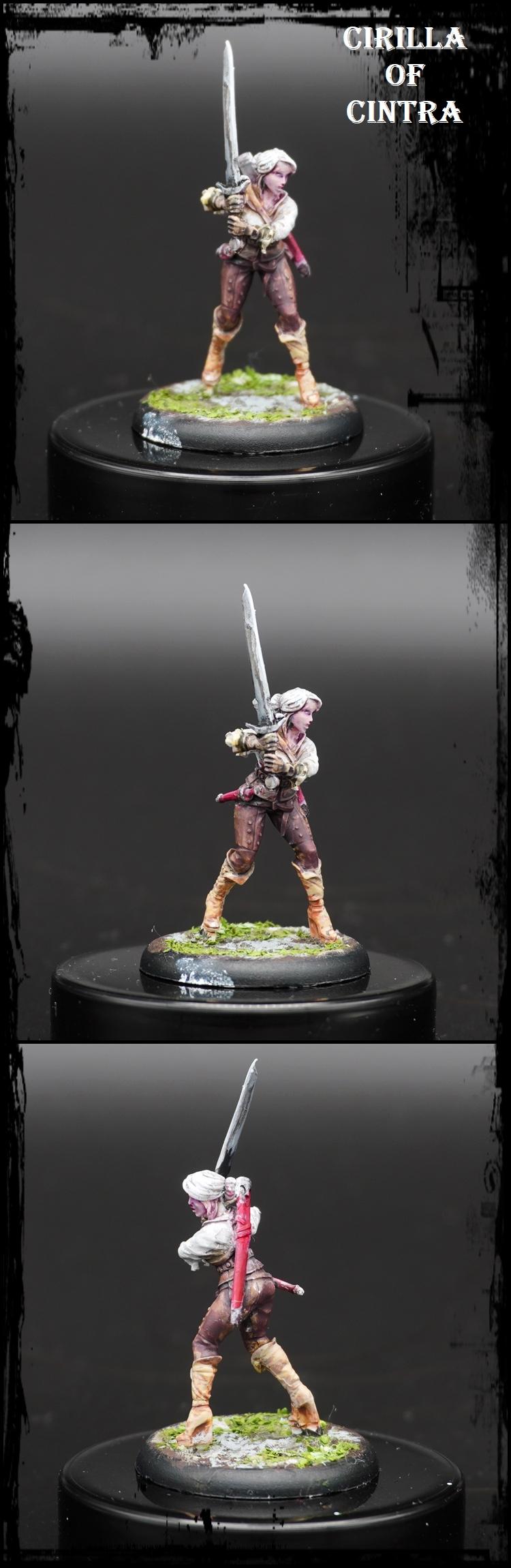 Brother Vinni, Ciri, Video Game, Warhammer Fantasy, Witcher