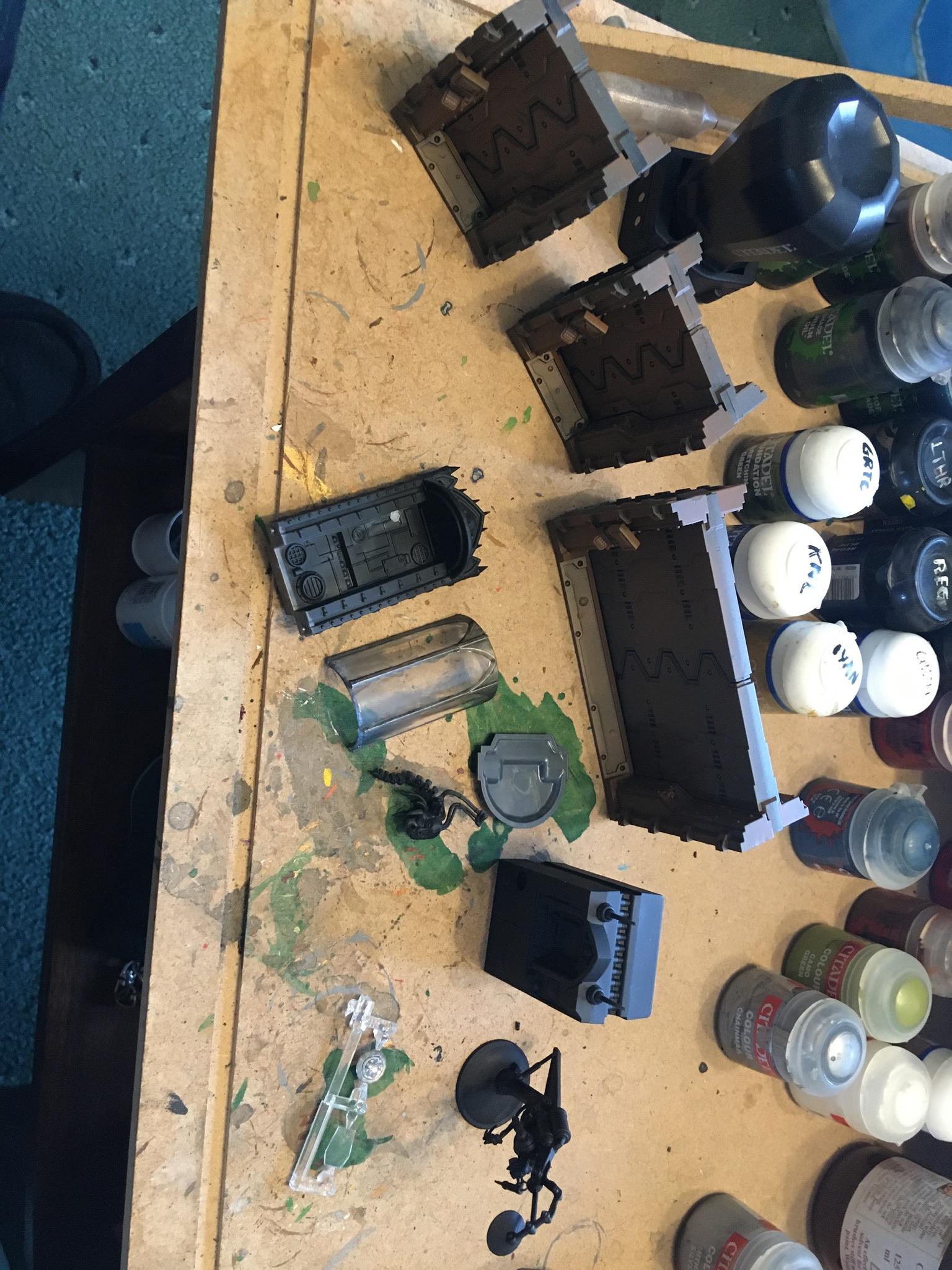 Battlefield Objectives, Body Horror, Doors, Necromunda, Servitors, Surgery