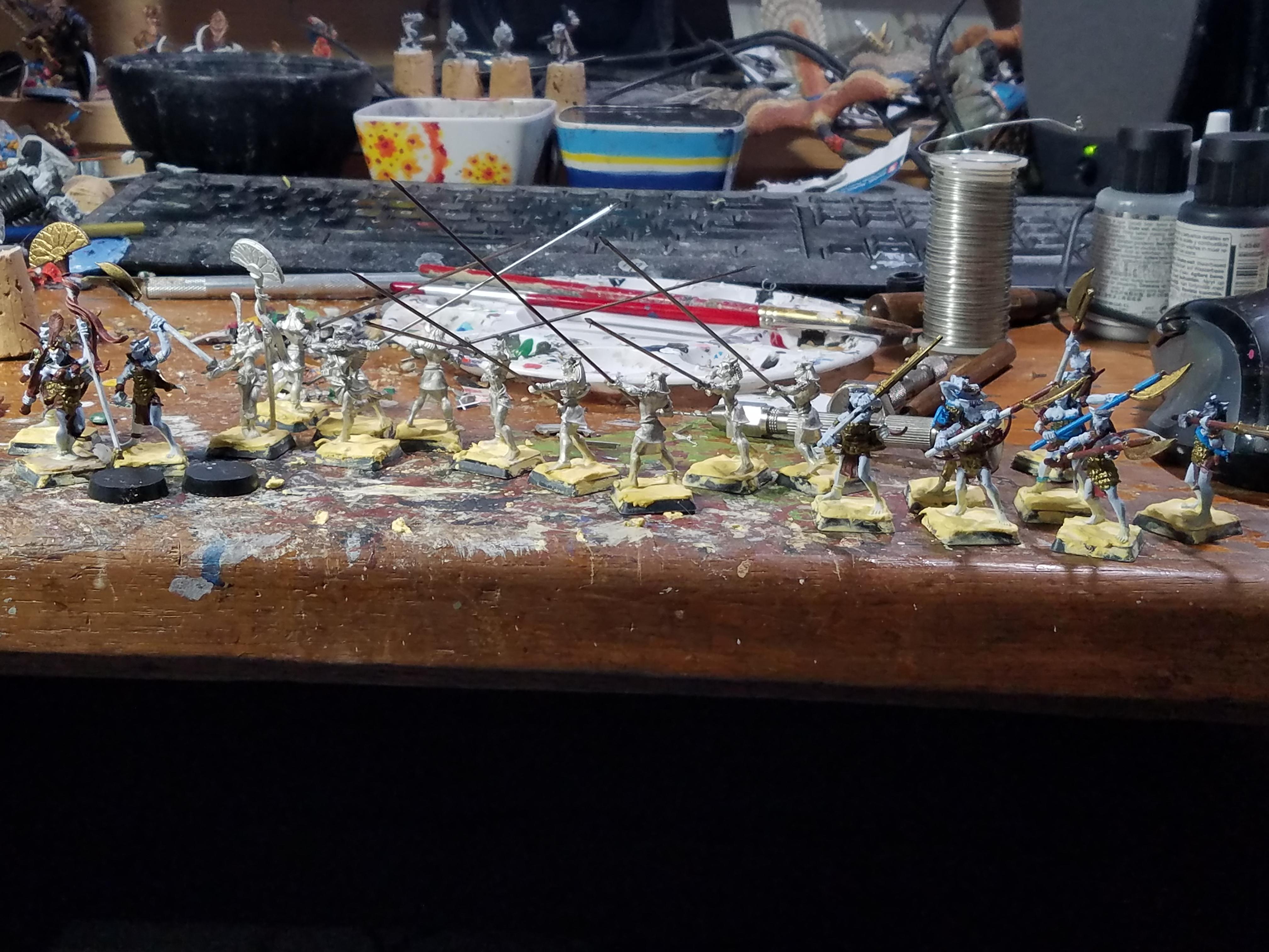 Basti, Conversion, Crocodile Games, Wire Spears, Work In Progress