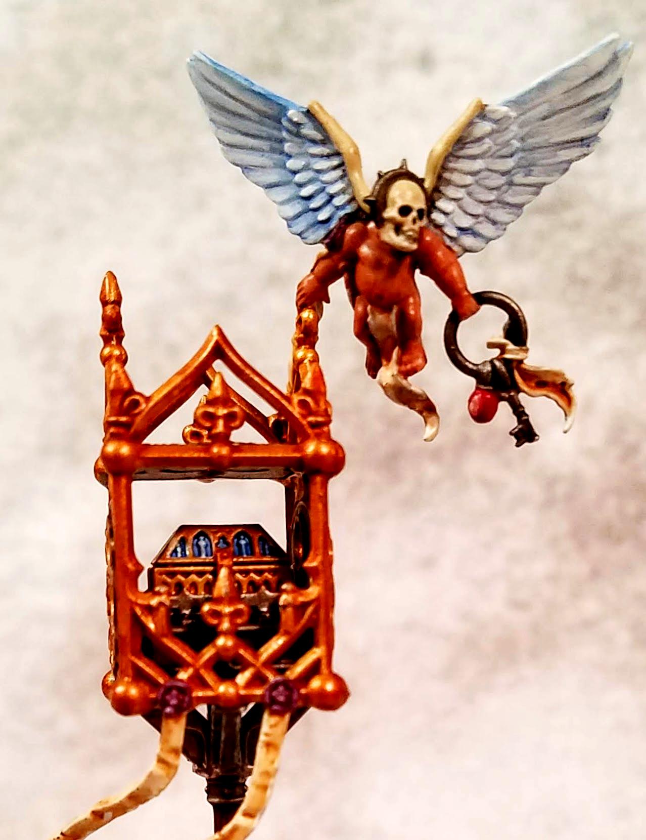 Cherub &amp; casket