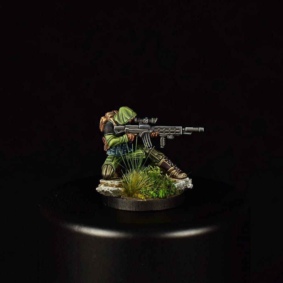 Ariadna, Infinity, Marksman Rifle, Streloks, Tartary Army Corps