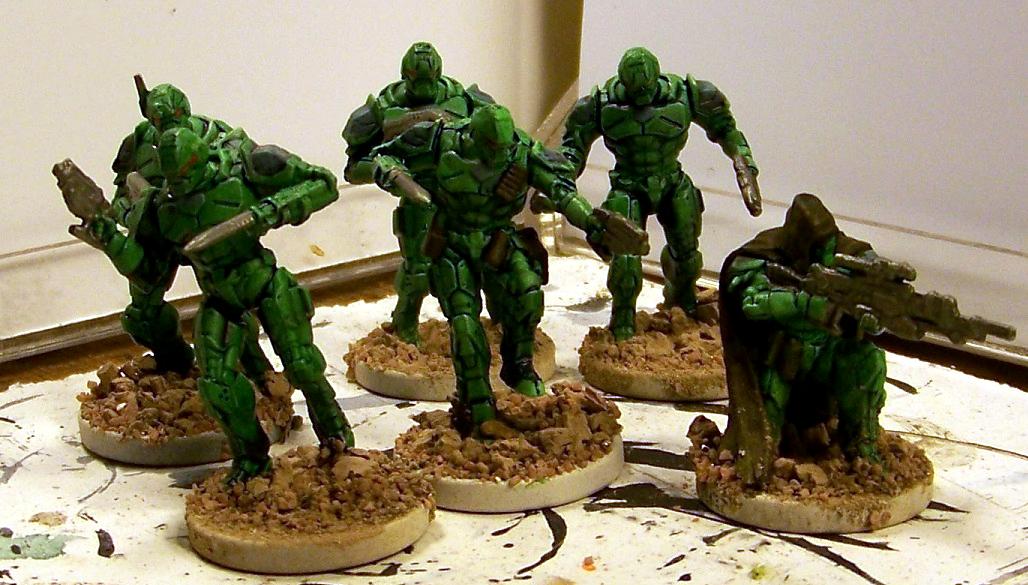 Enforcers in Green