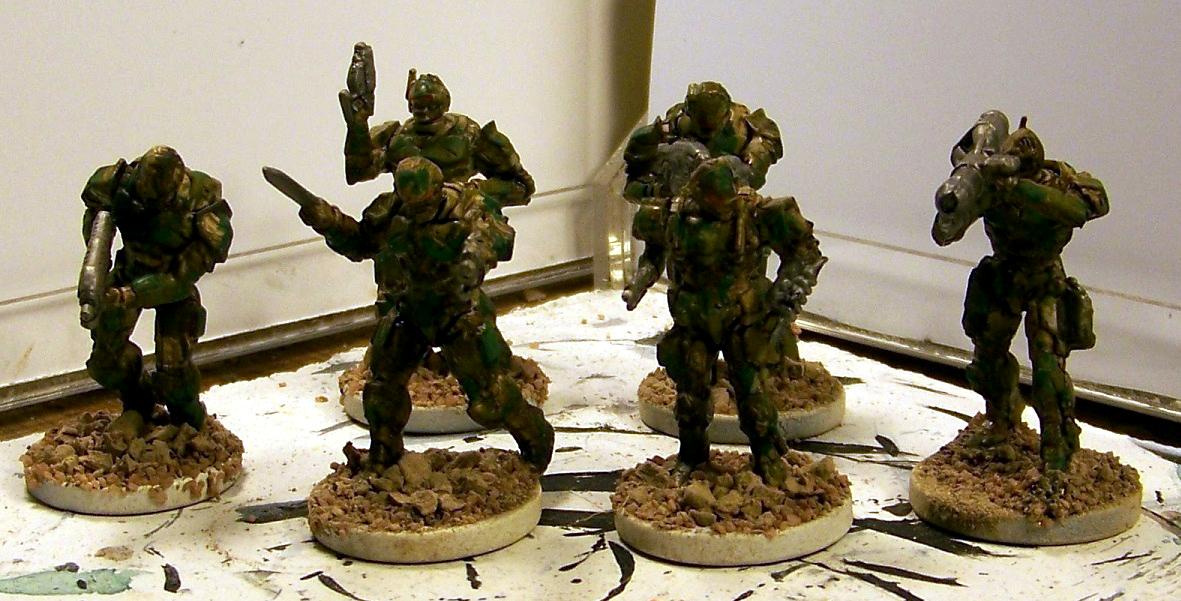 Enforcers in rough camo