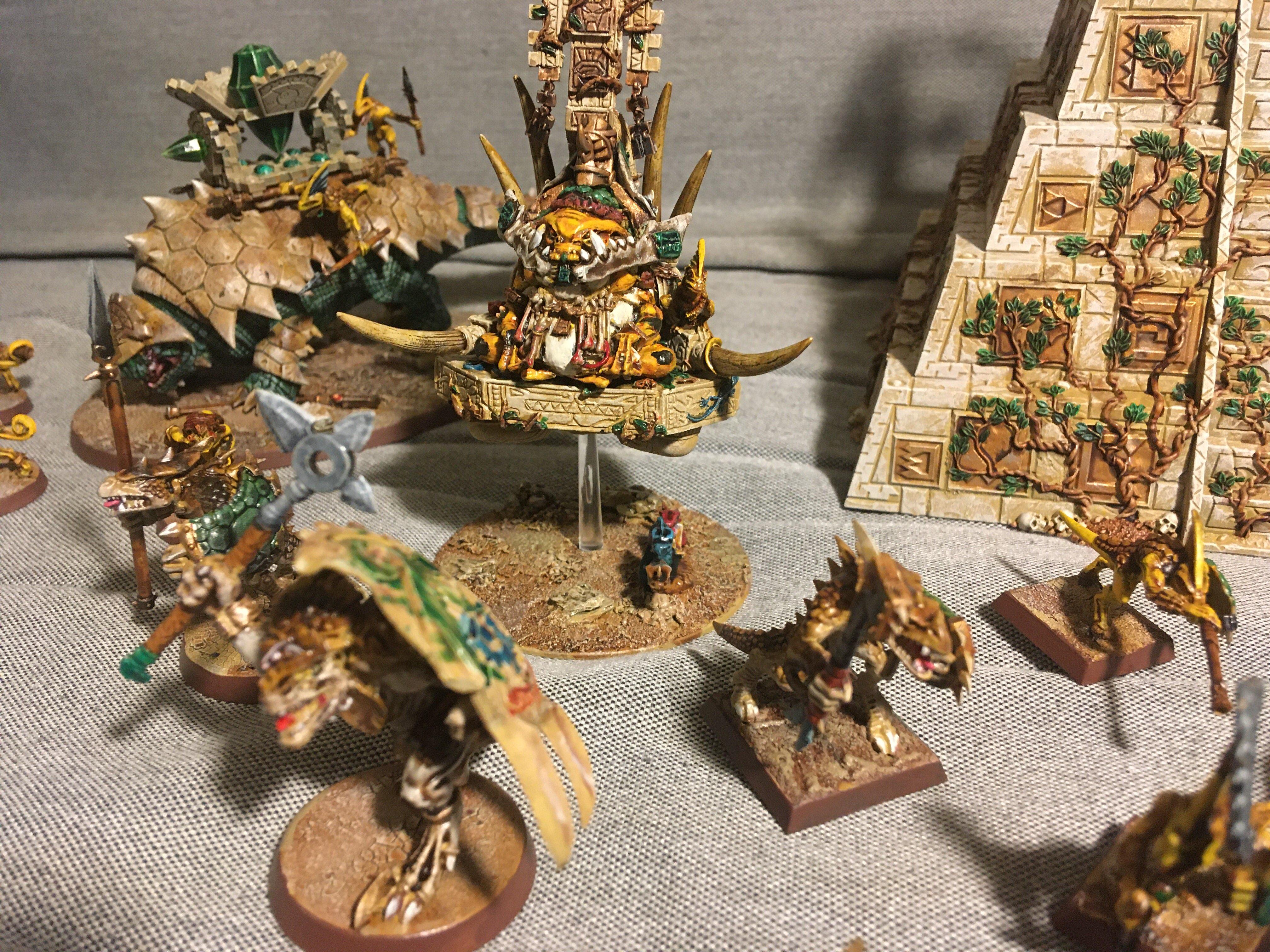 Age Of Sigmar, Army, Astrolith, Bastilidon, Chamaeleon, Conversion, Lizardmen, Mage Priest, Oldblood, Saurus, Seraphon, Sigmar, Skinks, Slann