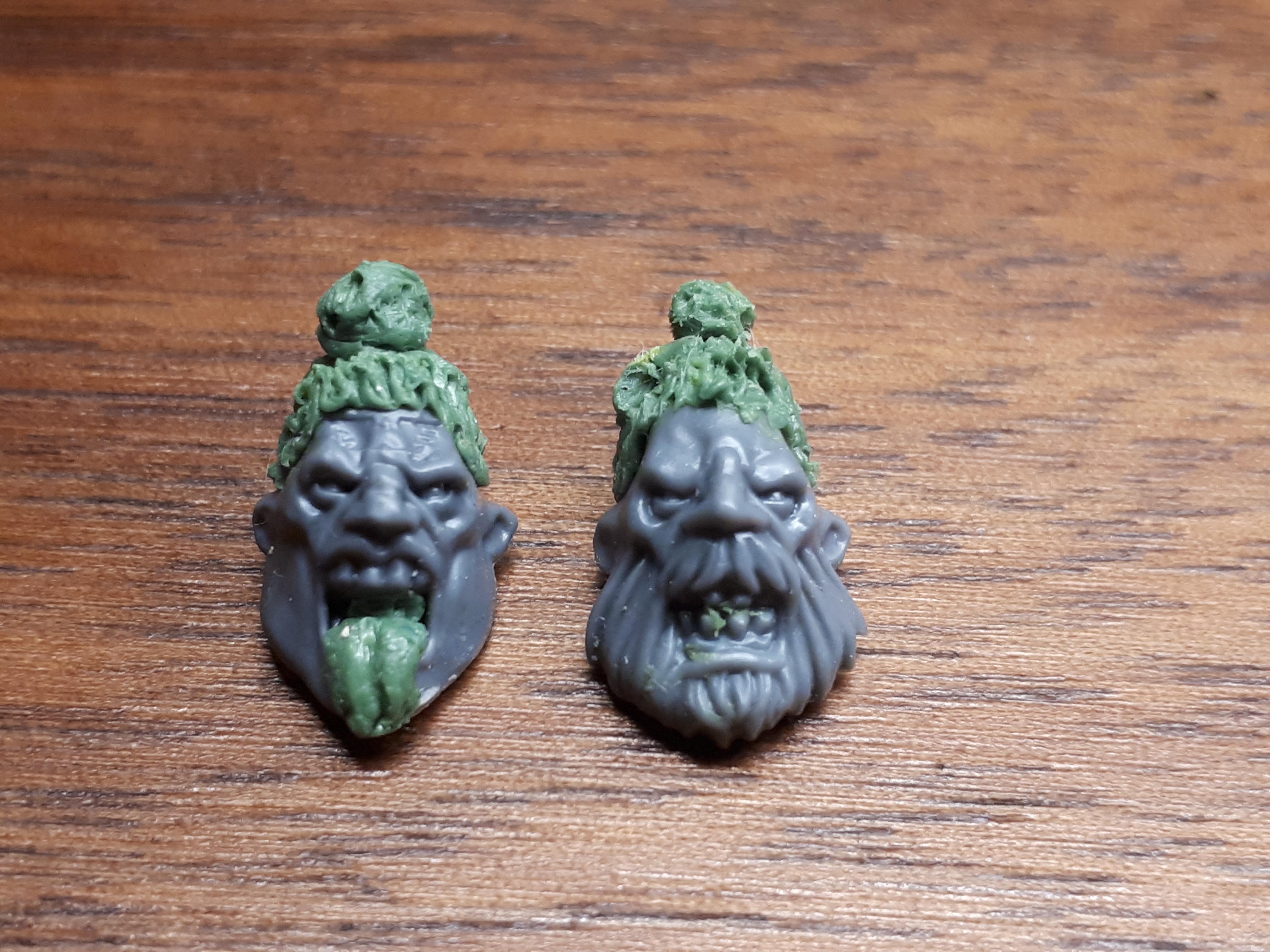 Imperial Guard, Maori, Ogryns, Work In Progress