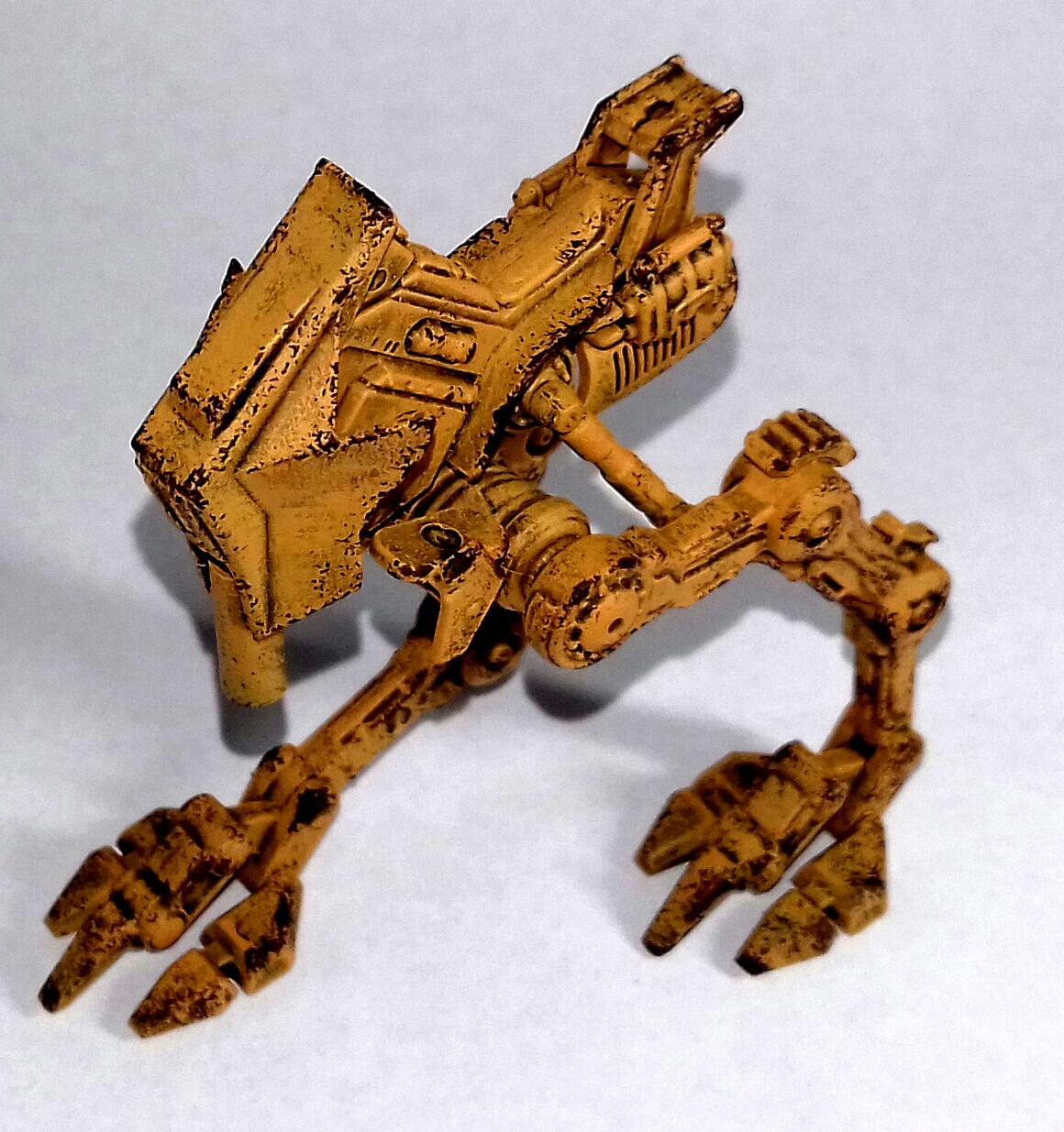 Genestealer Cult, Industrial, Sentinel, Weathered, Yellow