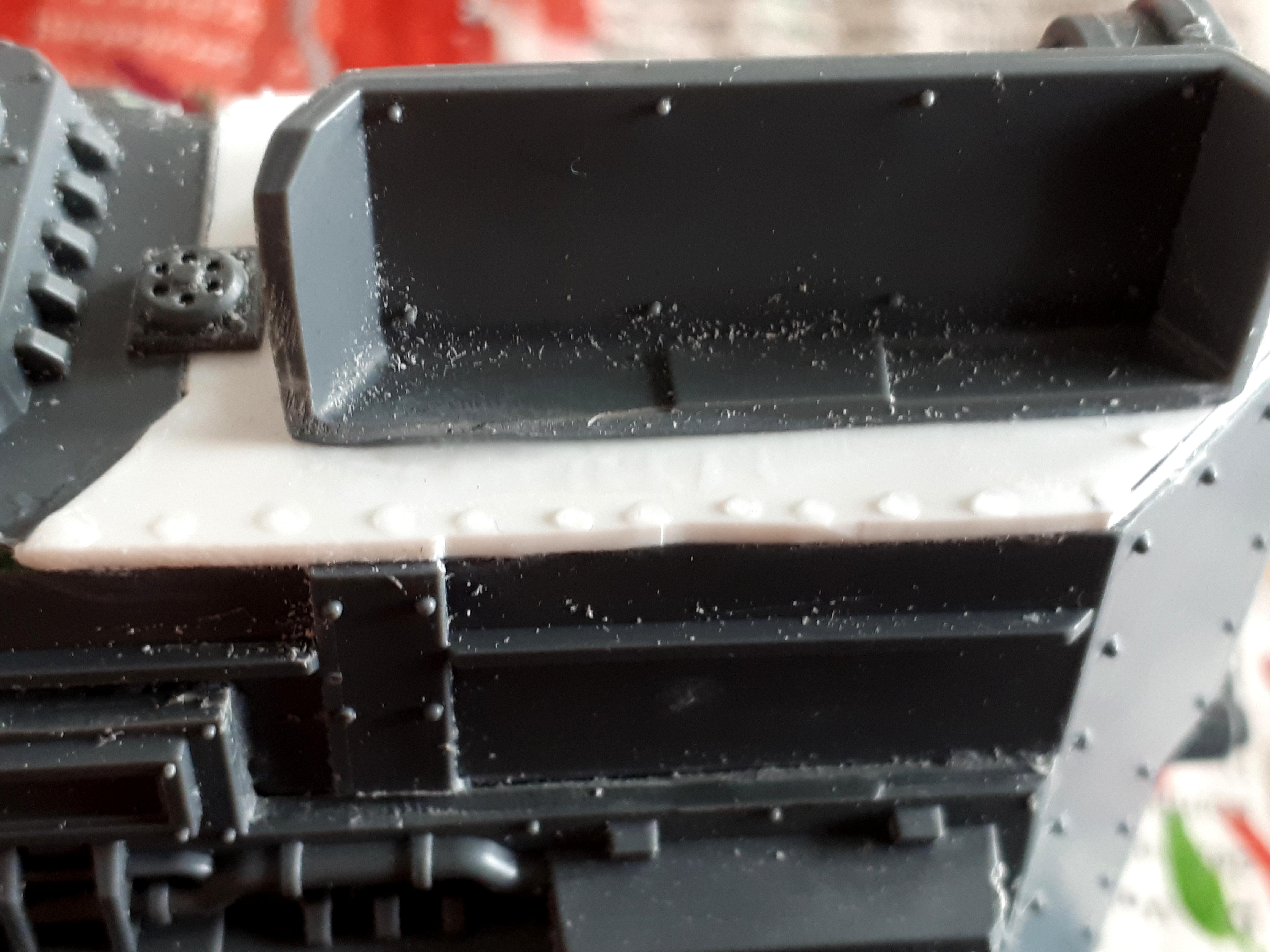 Kitbash, Rivets, 1st try with rivets