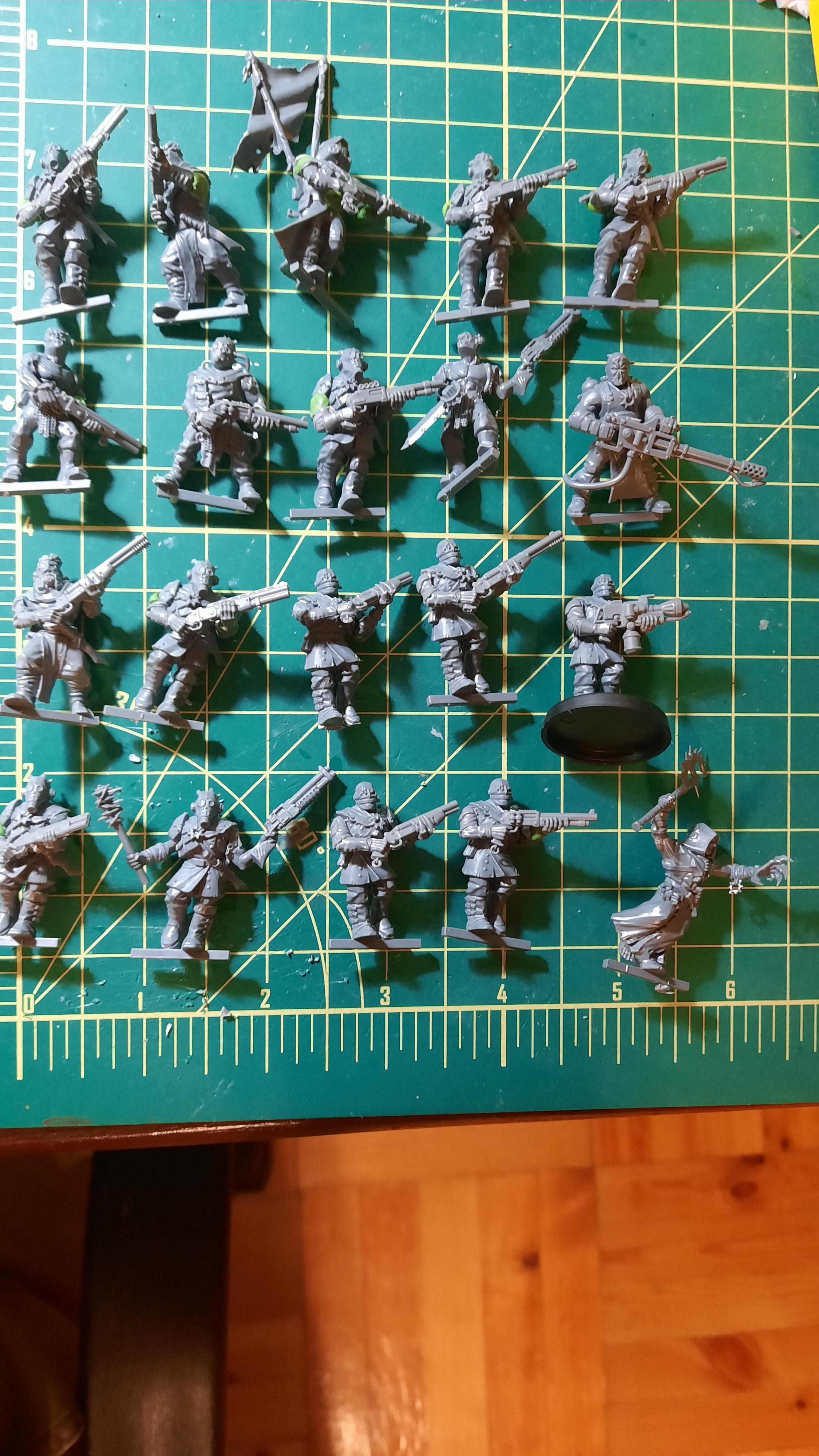 Chaos, Cultist, Genestealer, Shotgun