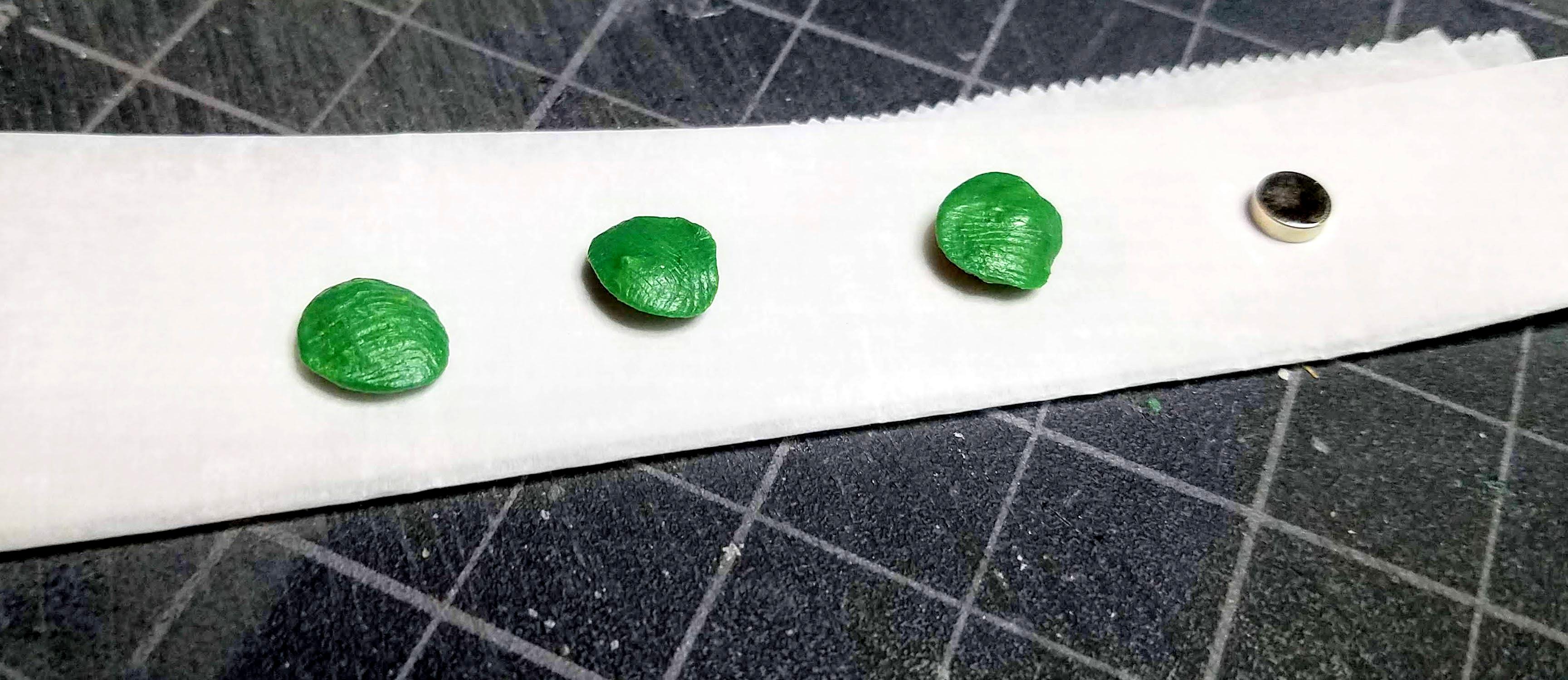 Seating magnets in Green Stuff