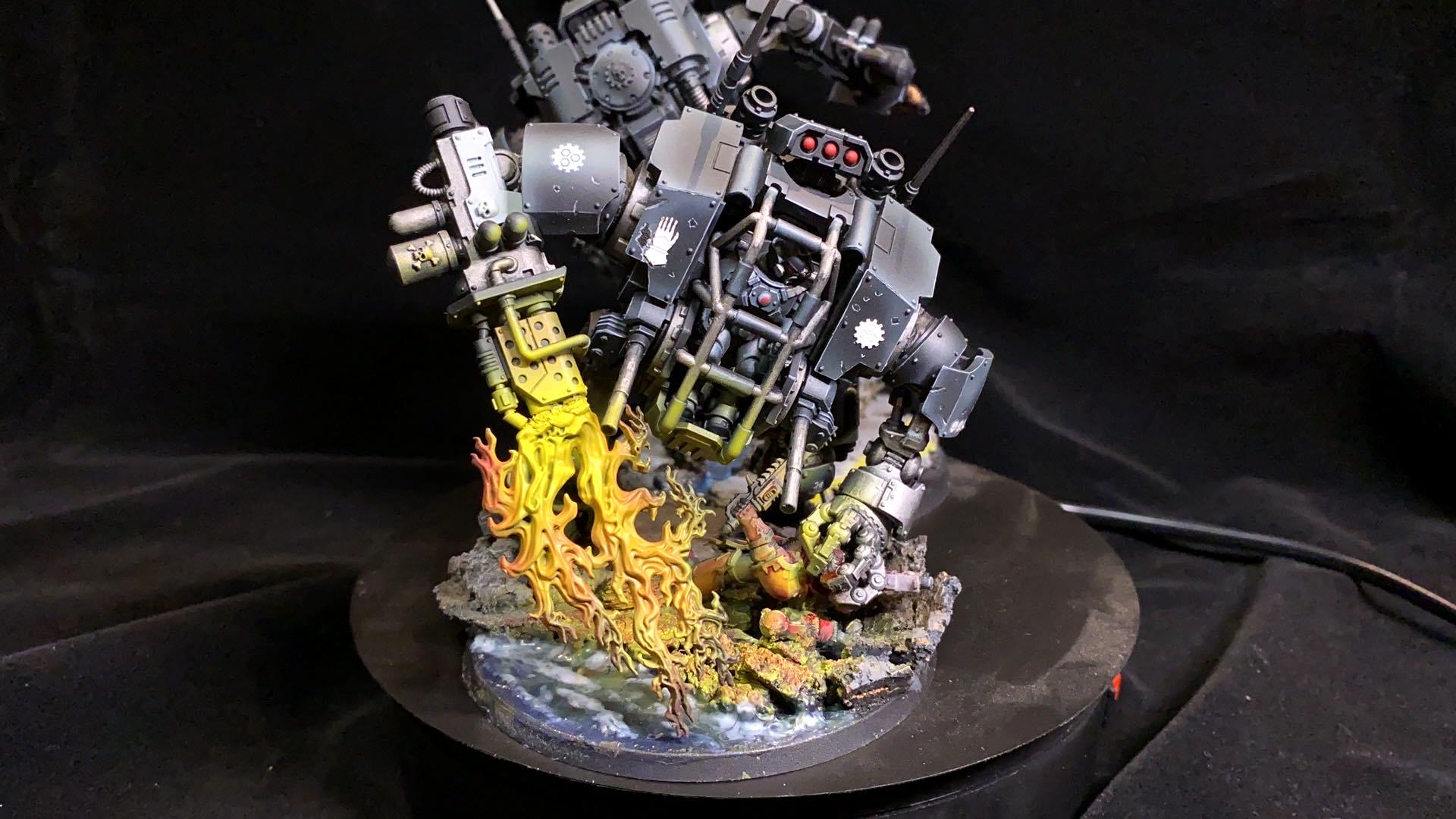 Diorama, Dreadnought, Iron Hands