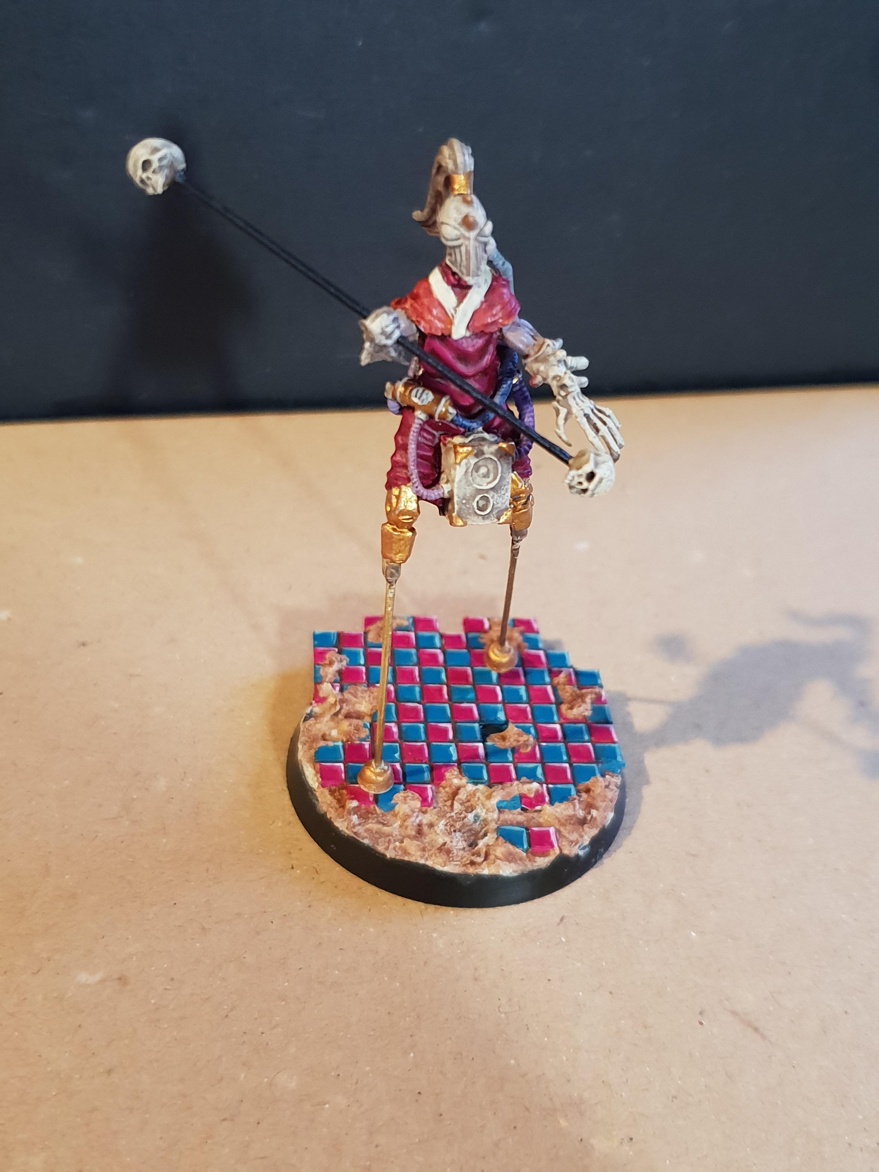 Circus, Slaaneshi Cultist, Stilts, Work In Progress