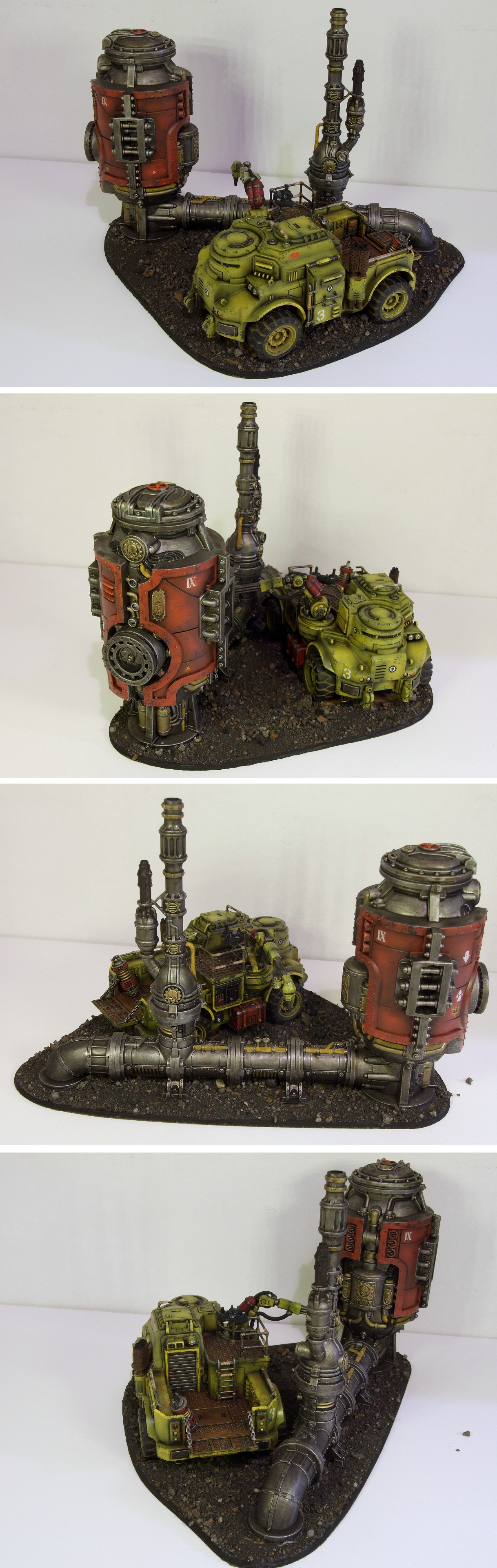 Goliath, Industrial, Terrain, Truck, Warhammer 40,000