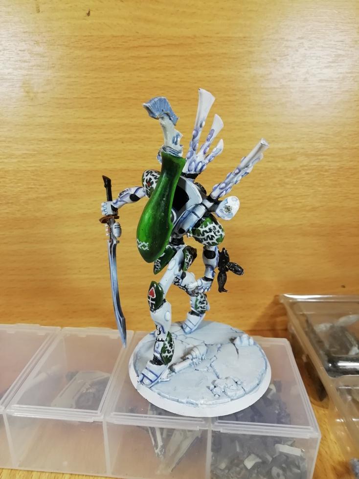 Biel-tan, Dreadnought, Eldar, Evangelion, Thorn, Thorn Pattern, Wraithlord