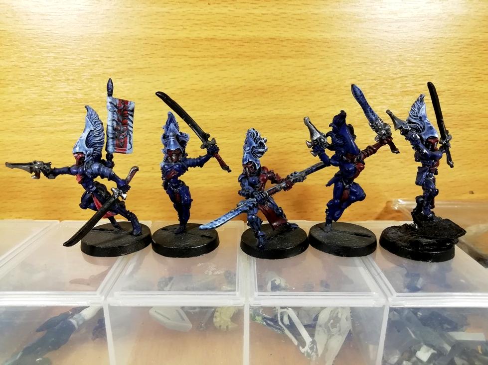 Biel-tan, Eldar, Howling Banshees, Old Banner