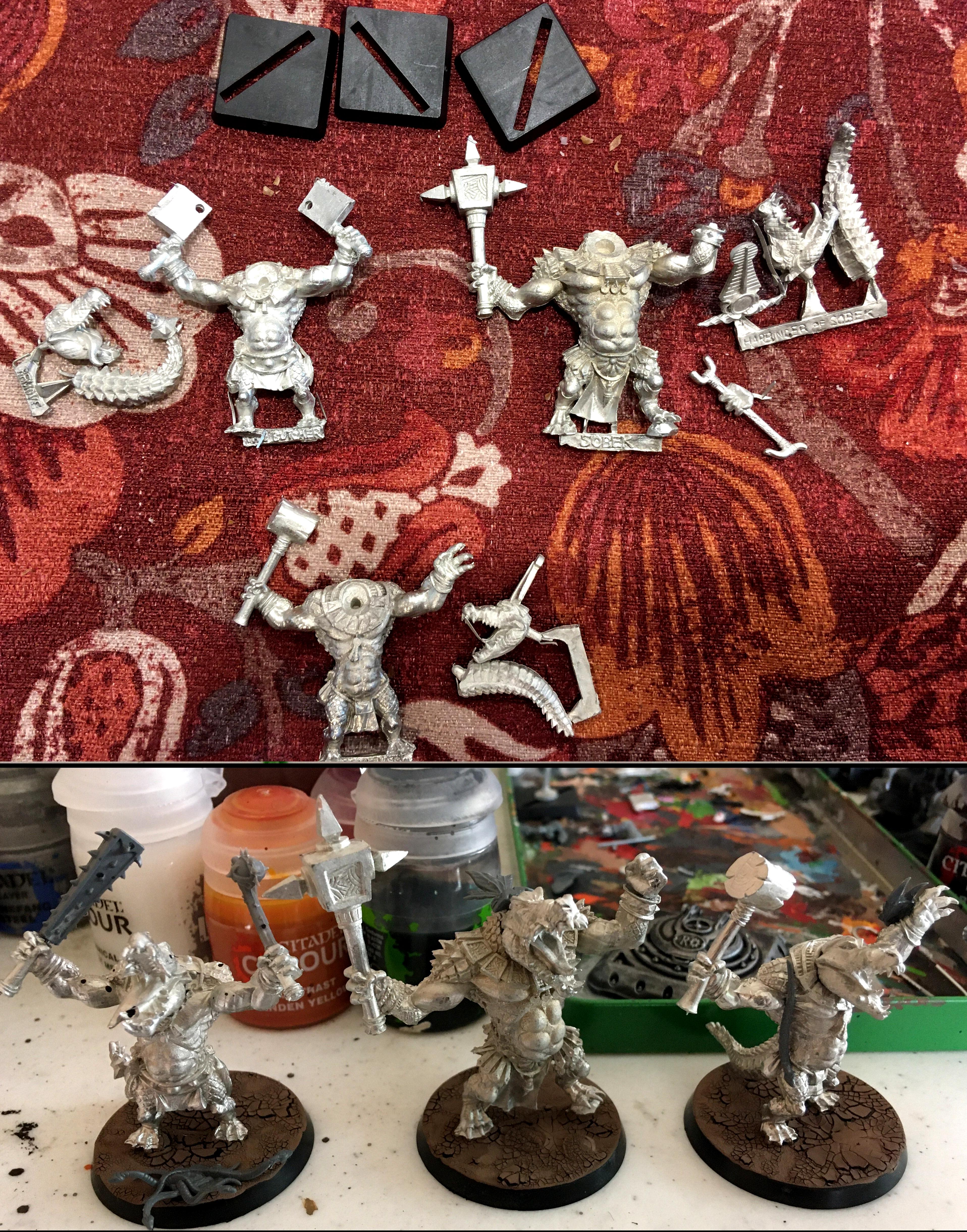 Age Of Sigmar, Army, Astrolith, Bastilidon, Chamaeleon, Children Of Sobek, Conversion, Kroxigor, Lizardmen, Mage Priest, Oldblood, Saurus, Seraphon, Sigmar, Skinks, Slann, Sobeki, Wargods