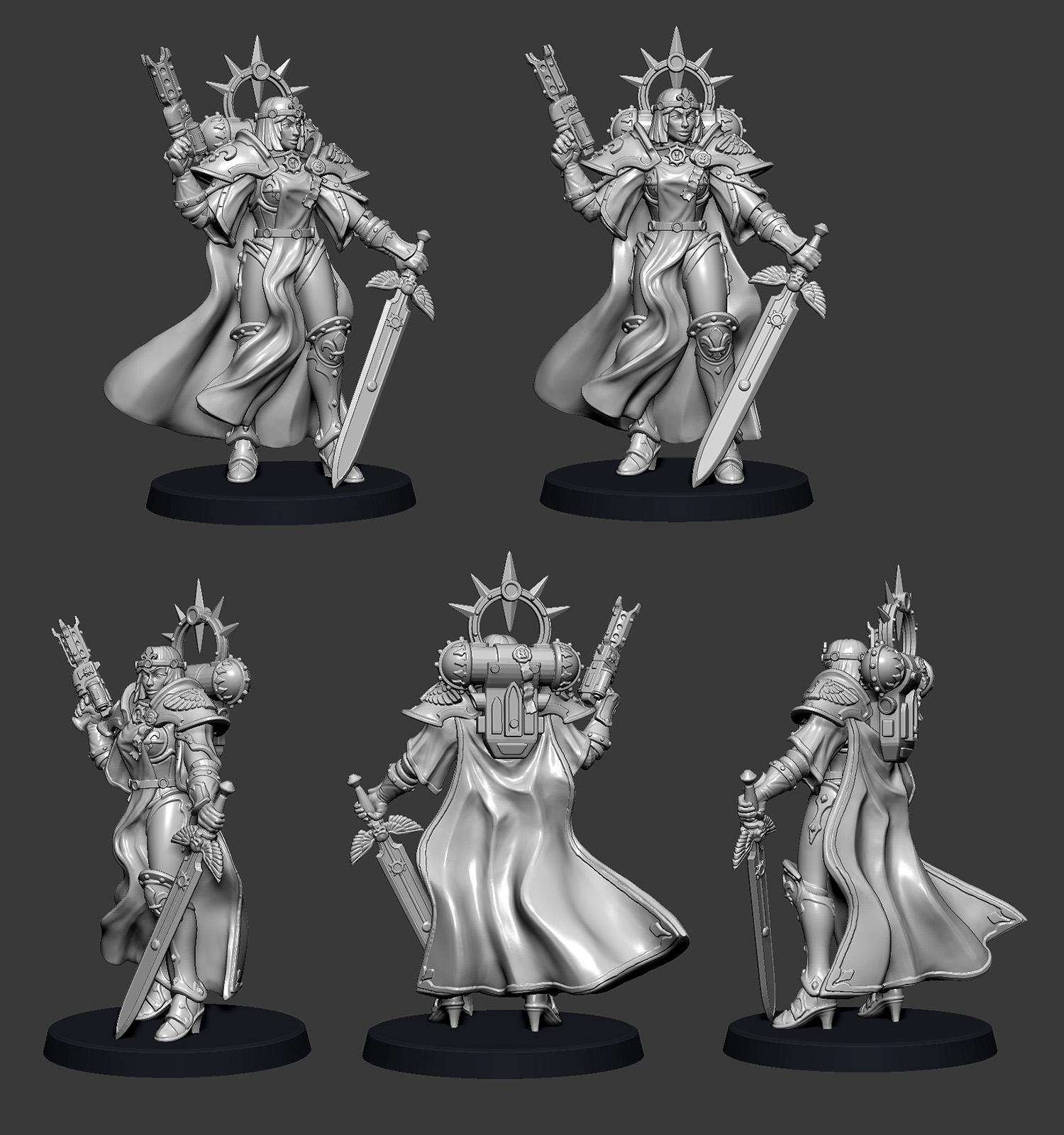 Custom 3D Canoness