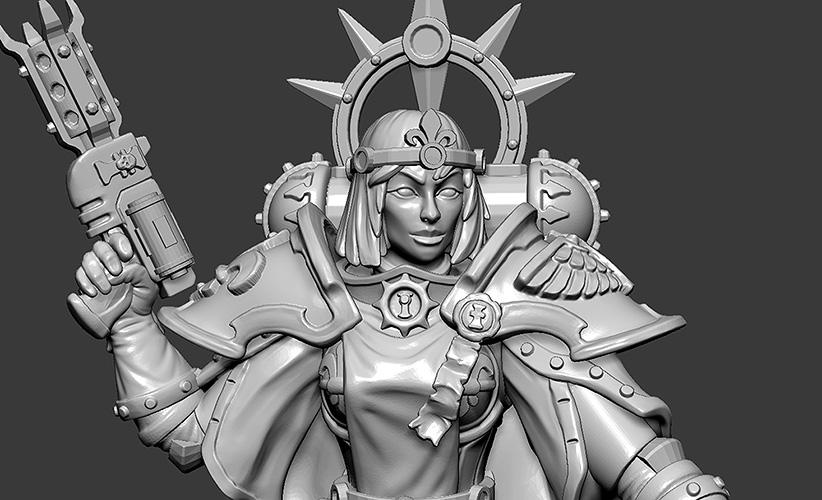 Custom 3D Canoness